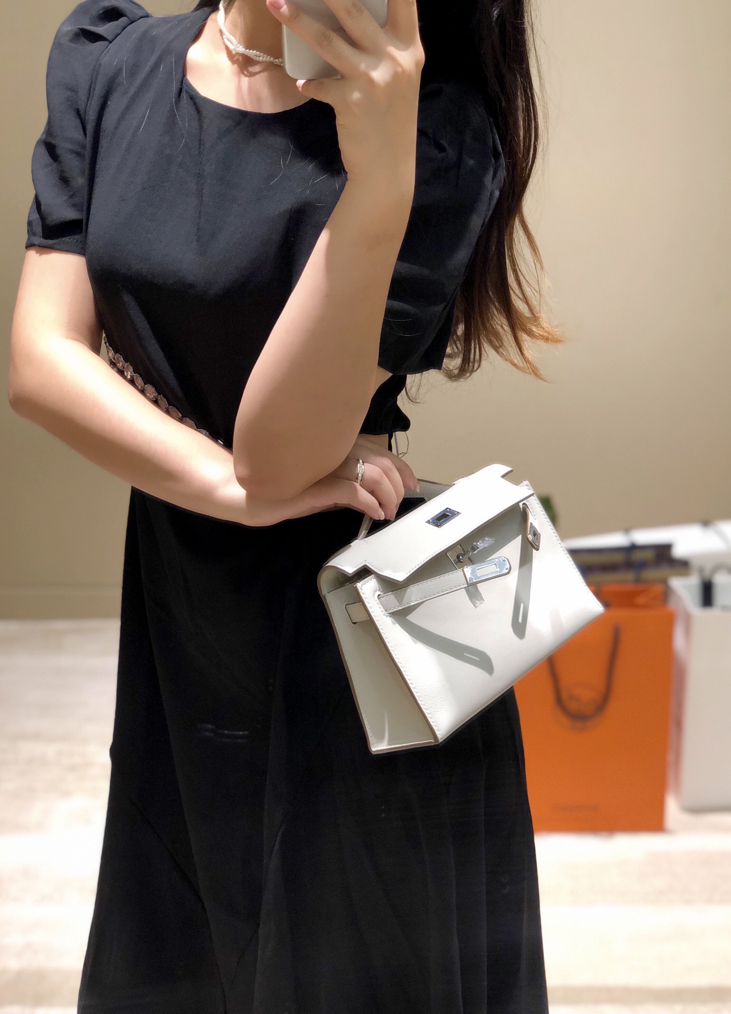 Hermès Kelly 에르메스 켈리 포쉐트 스위프트 가죽 22cm 1