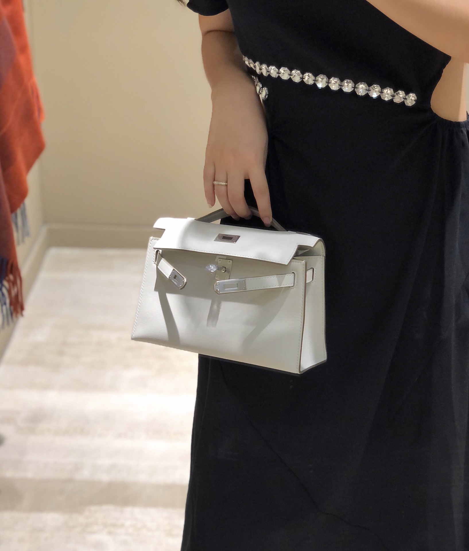 Hermès Kelly 에르메스 켈리 포쉐트 스위프트 가죽 22cm 3