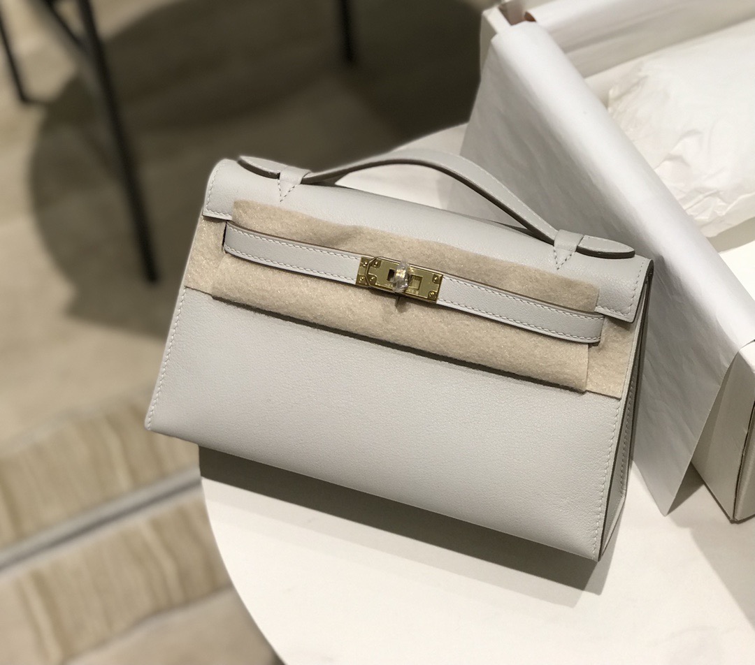 Hermès Kelly  에르메스 켈리 포쉐트 스위프트 가죽 22cm 7