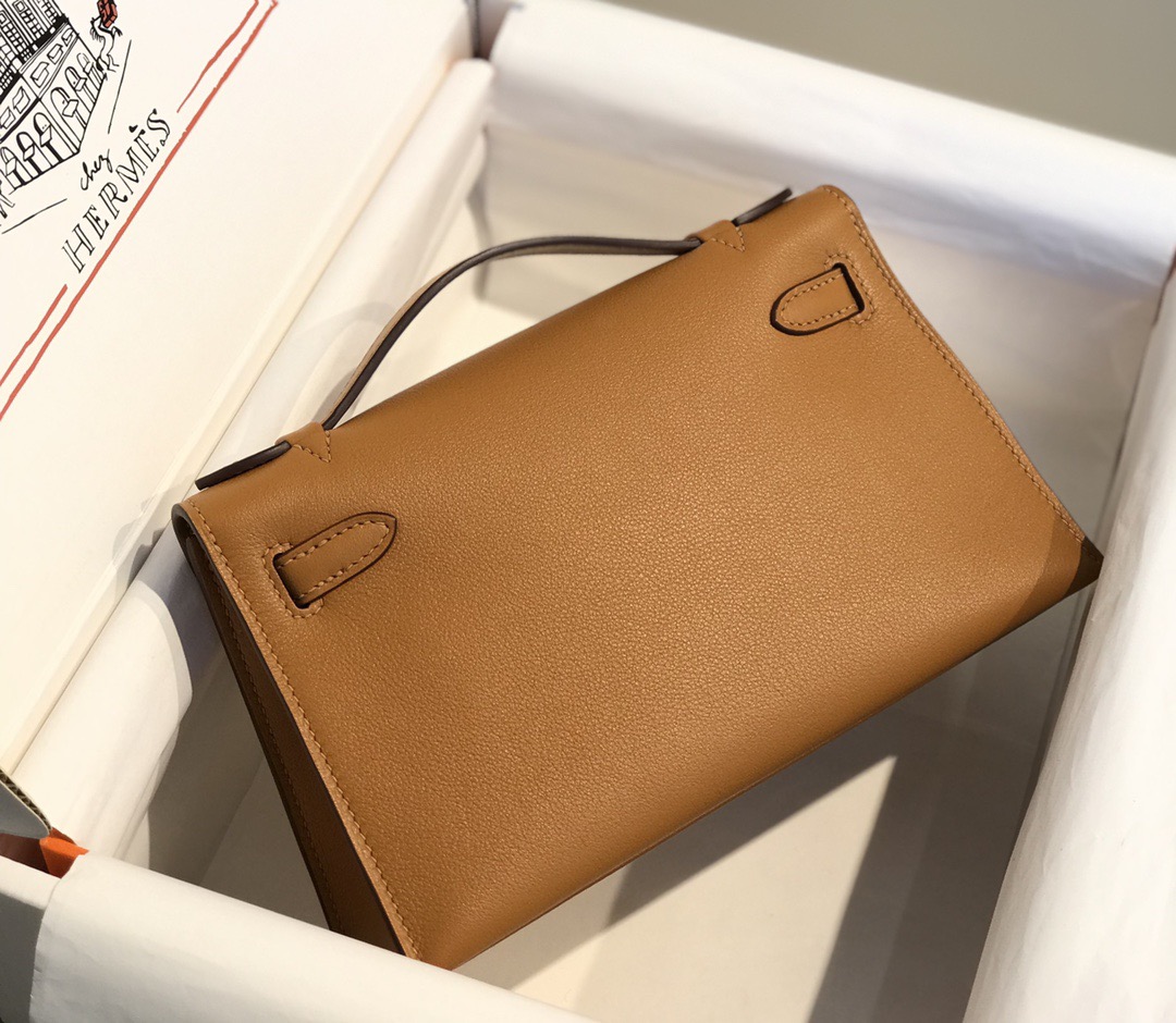 Hermès Kelly 에르메스 켈리 포쉐트 스위프트 가죽 22cm 10
