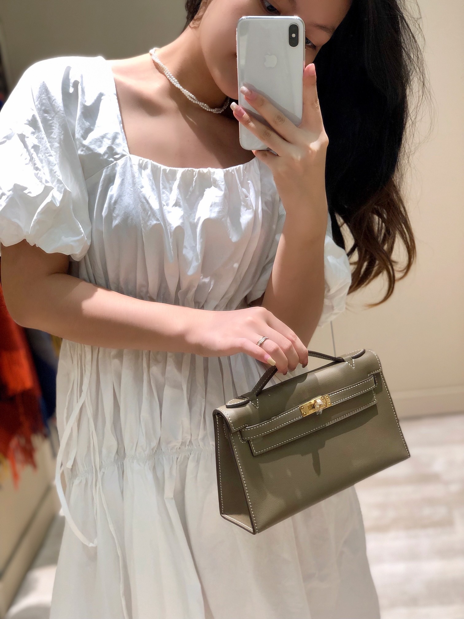 Hermès Kelly 에르메스 켈리 포쉐트 스위프트 가죽 22cm 1