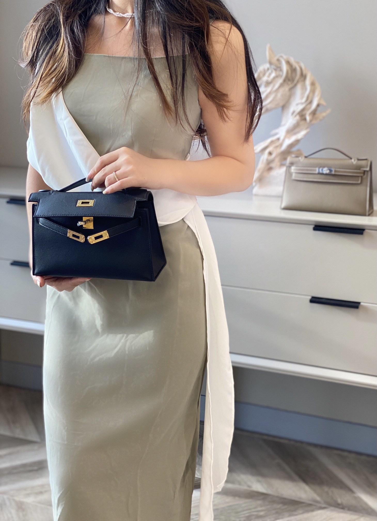 Hermès Kelly 에르메스 켈리 포쉐트 스위프트 가죽 22cm 2