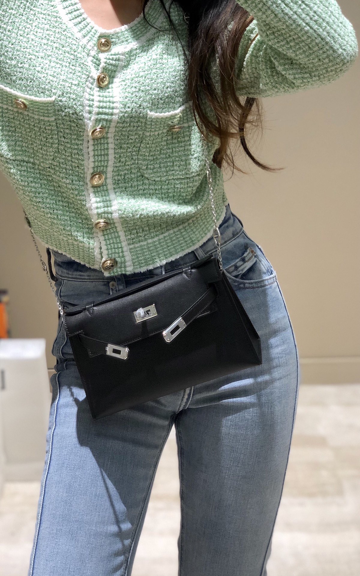 Hermès Kelly 에르메스 켈리 포쉐트 스위프트 가죽 22cm 1