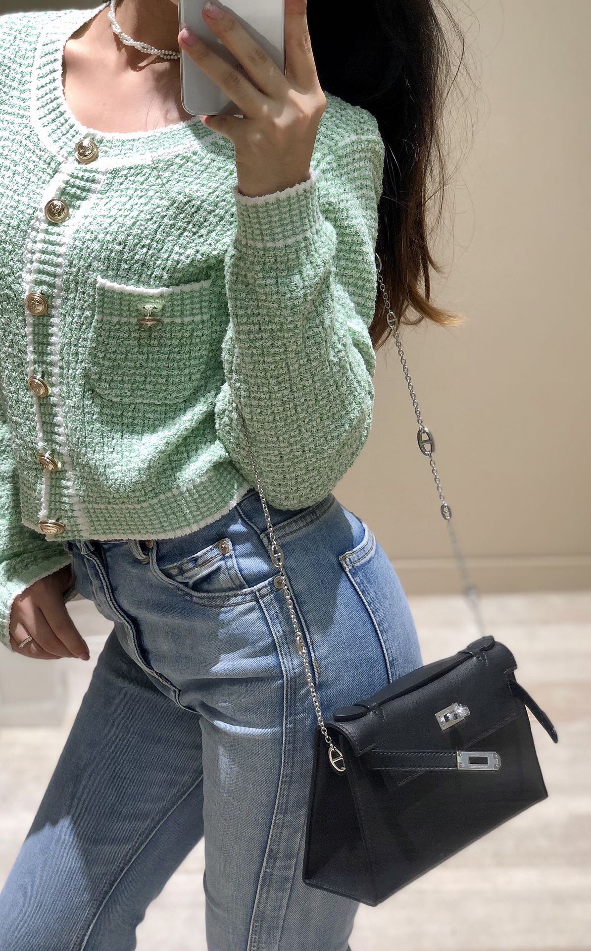 Hermès Kelly 에르메스 켈리 포쉐트 스위프트 가죽 22cm 2