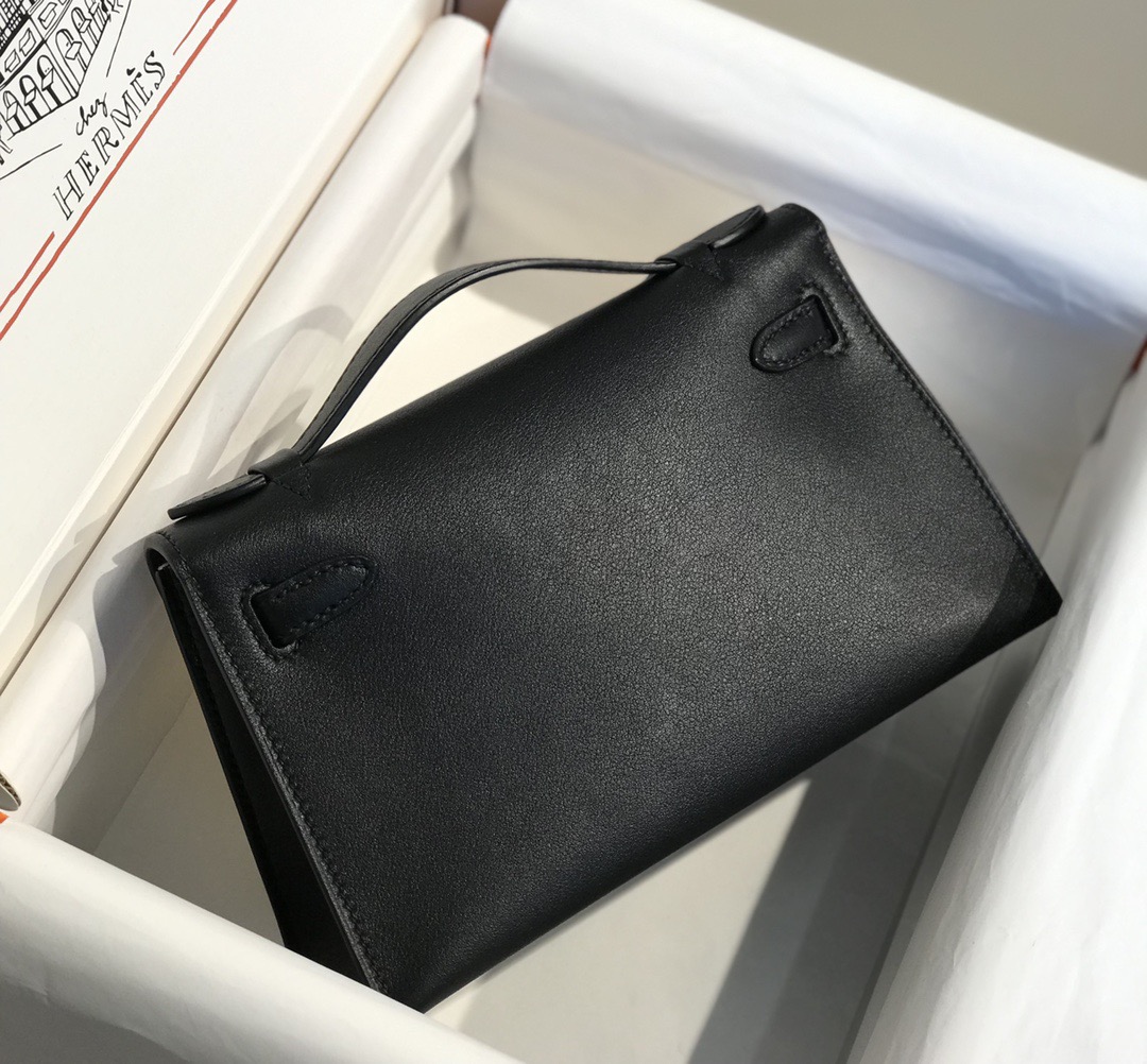 Hermès Kelly 에르메스 켈리 포쉐트 스위프트 가죽 22cm 10