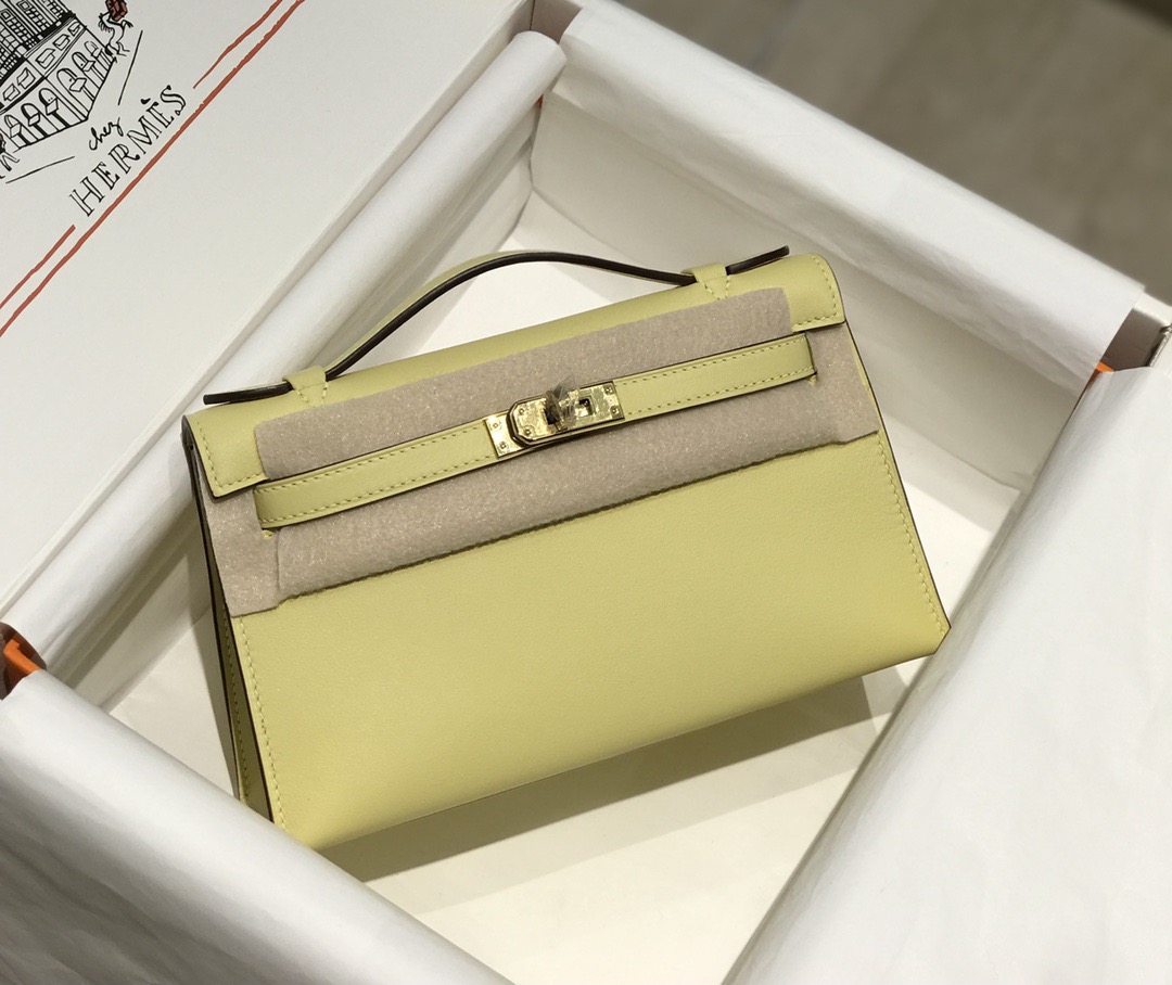Hermès Kelly 에르메스 켈리 포쉐트 스위프트 가죽 22cm 7