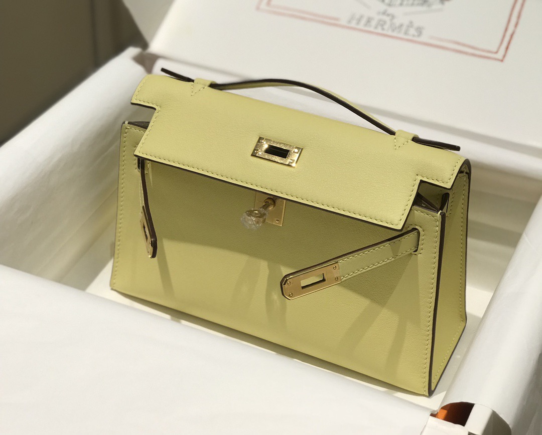 Hermès Kelly 에르메스 켈리 포쉐트 스위프트 가죽 22cm 10