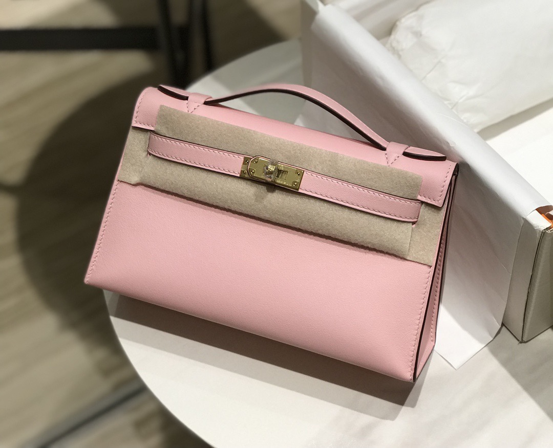 Hermès Kelly  에르메스 켈리 포쉐트 스위프트 가죽 22cm 8