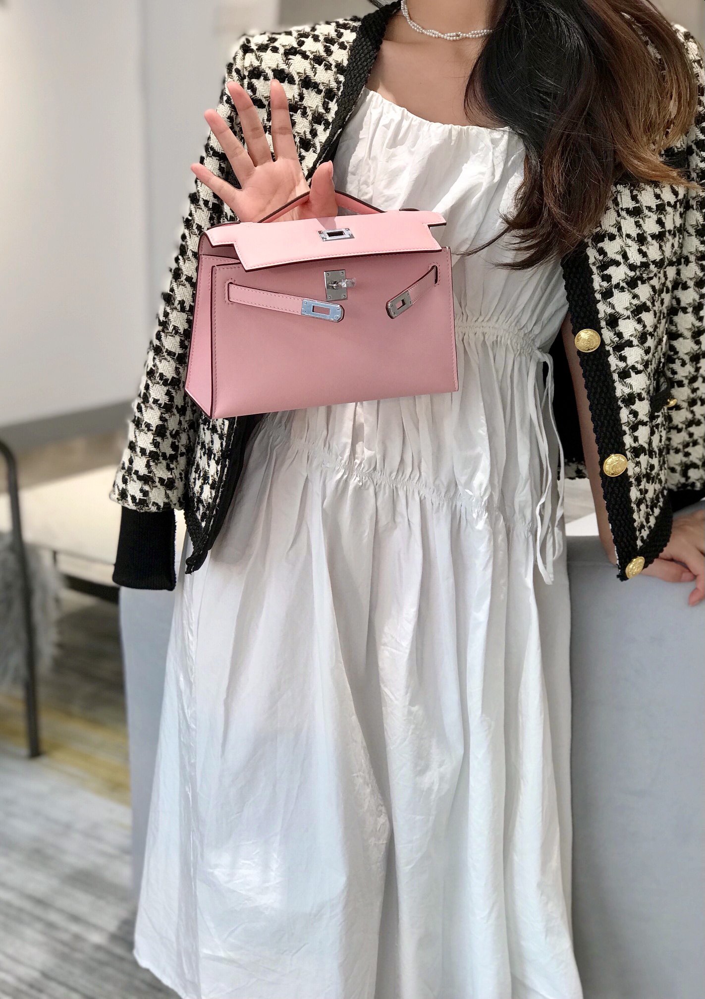 Hermès Kelly  에르메스 켈리 포쉐트 스위프트 가죽 22cm 5