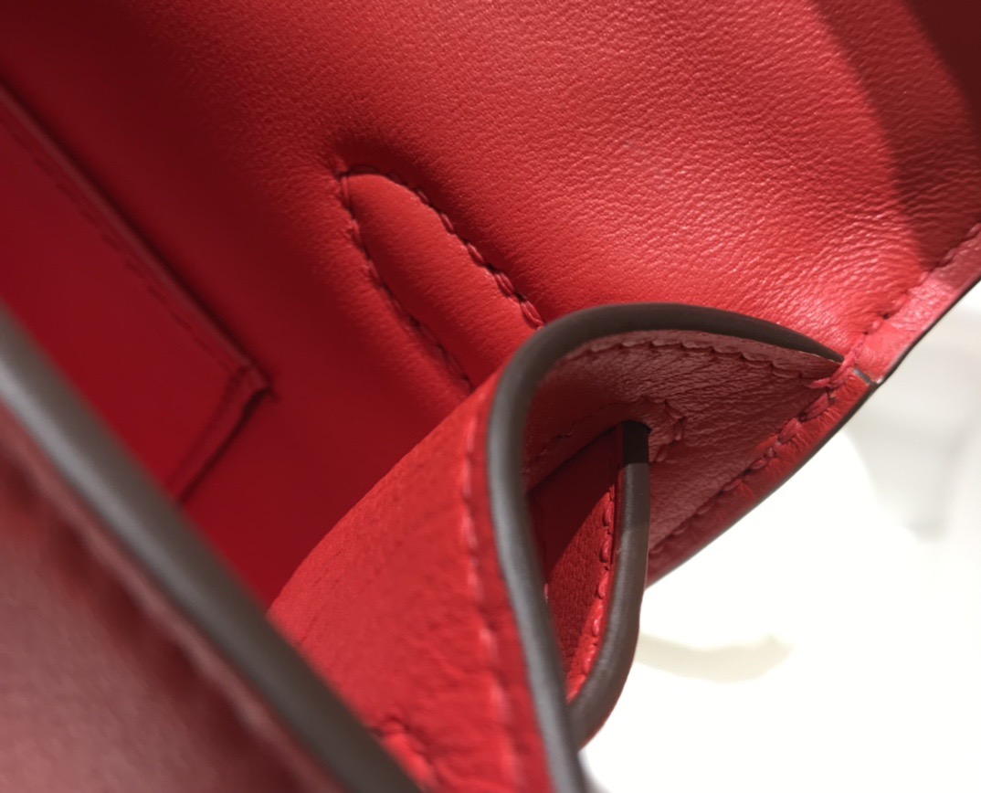 Hermès Kelly 에르메스 켈리 포쉐트 스위프트 가죽 22cm 11