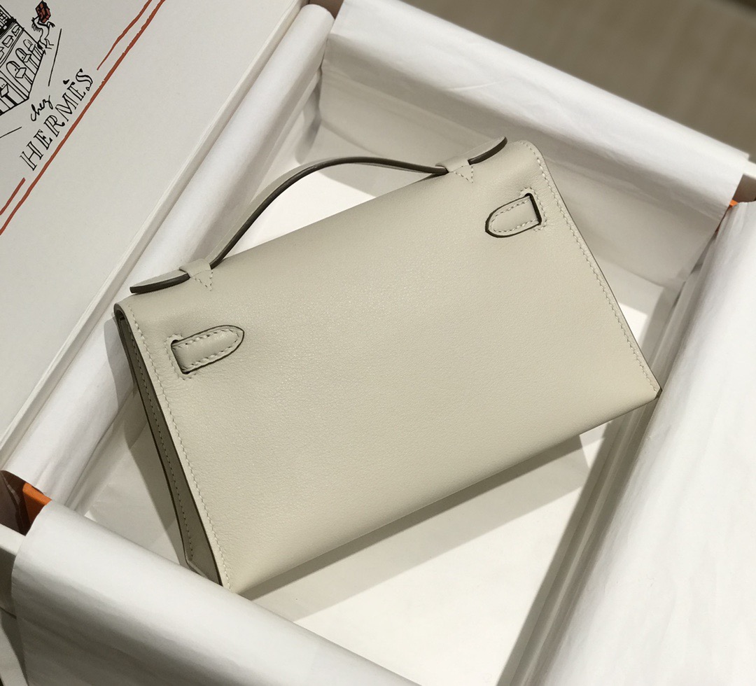 Hermès Kelly  에르메스 켈리 포쉐트 스위프트 가죽 22cm 9