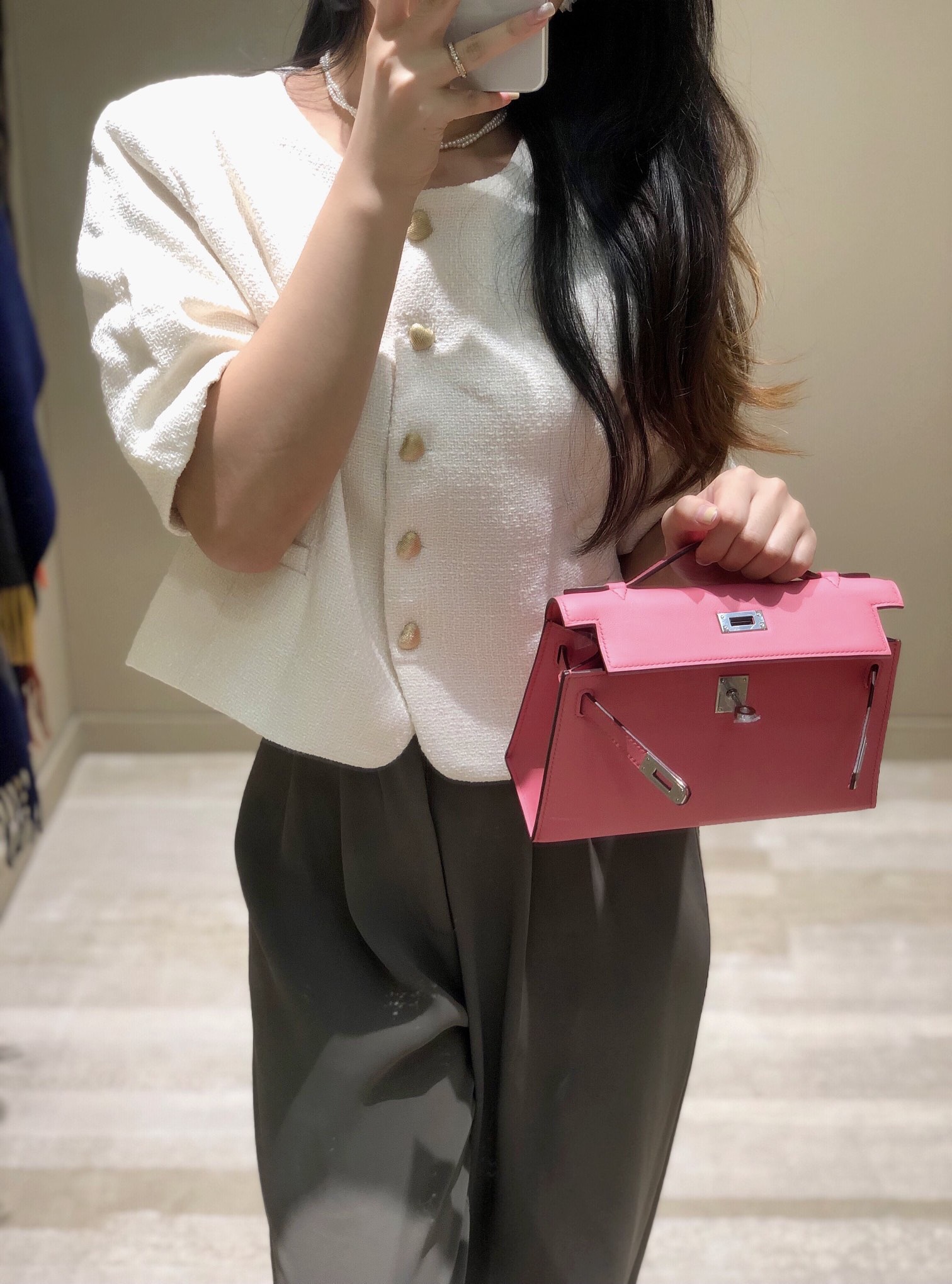 Hermès Kelly  에르메스 켈리 포쉐트 스위프트 가죽 22cm 4