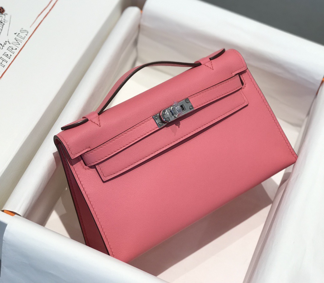 Hermès Kelly  에르메스 켈리 포쉐트 스위프트 가죽 22cm 9