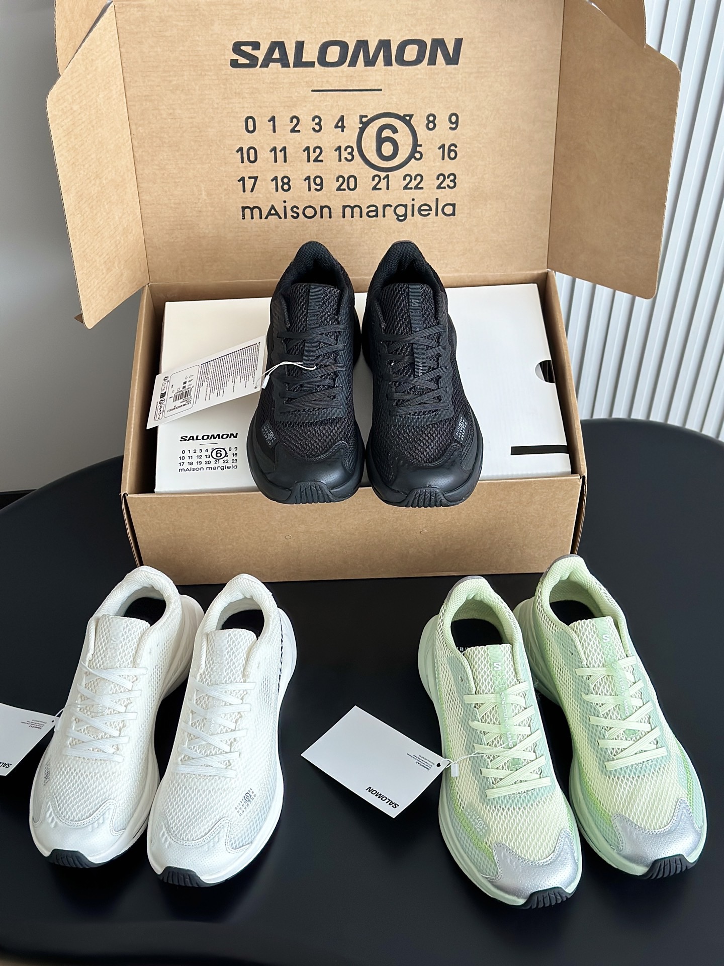 Maison Margiela 살로몬 MM6 스펙터25 운동화 화이트 1