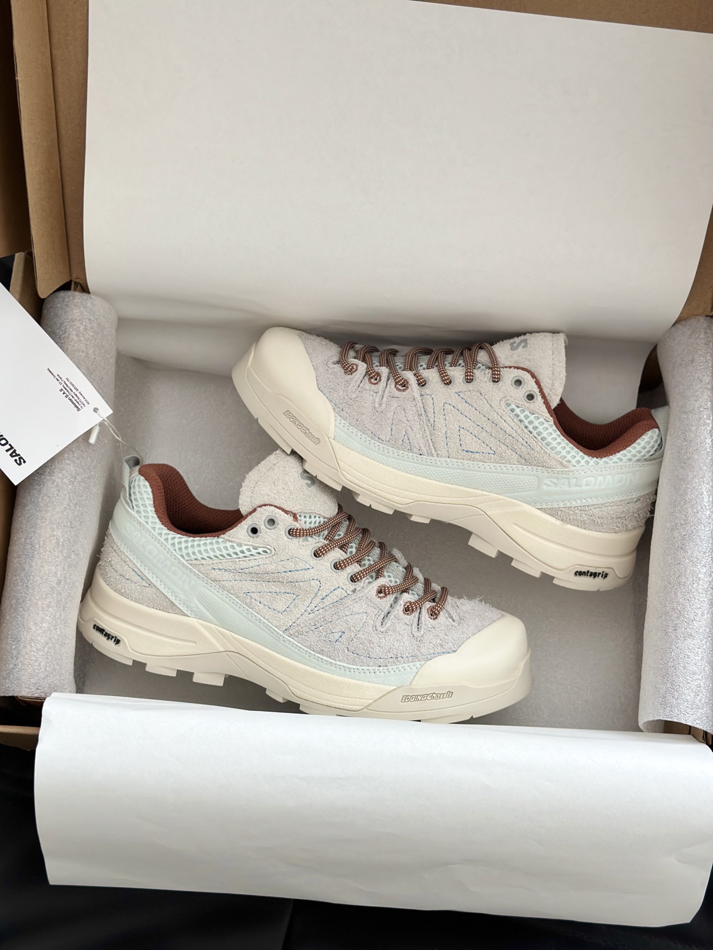 SALOMON 살로몬 X-ALP 스웨이드 신발 9