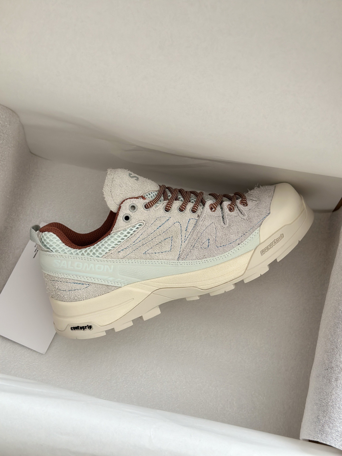 SALOMON 살로몬 X-ALP 스웨이드 신발 10