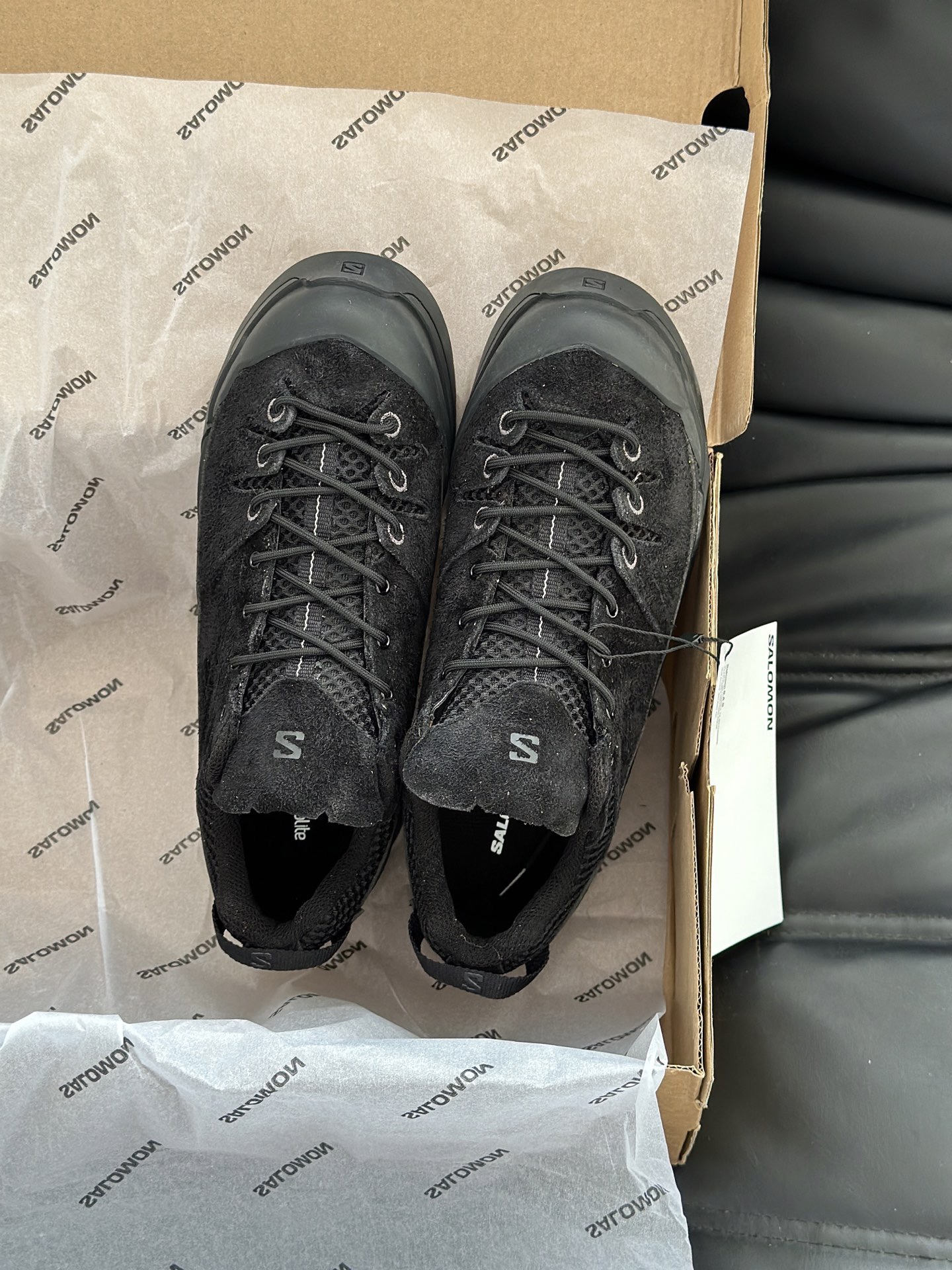 SALOMON 살로몬 X-ALP 스웨이드 신발 9