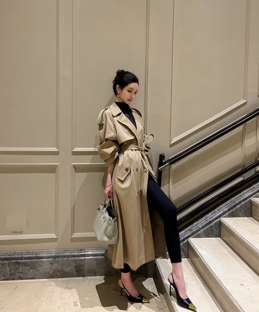 SAINT LAURENT 생로랑 YSL25 금장 하이힐 2