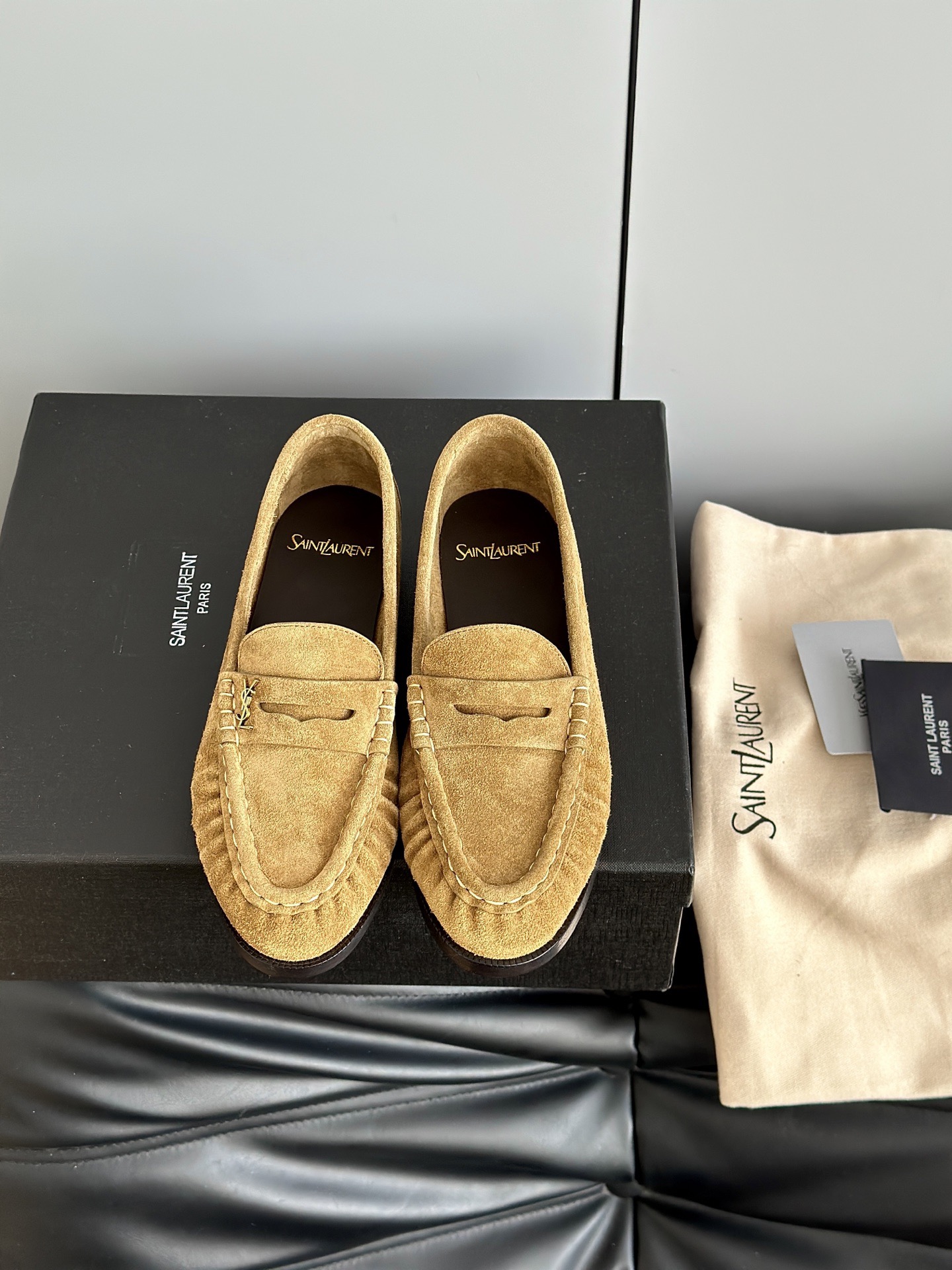 SAINT LAURENT 생로랑 YSL LE 로퍼 4