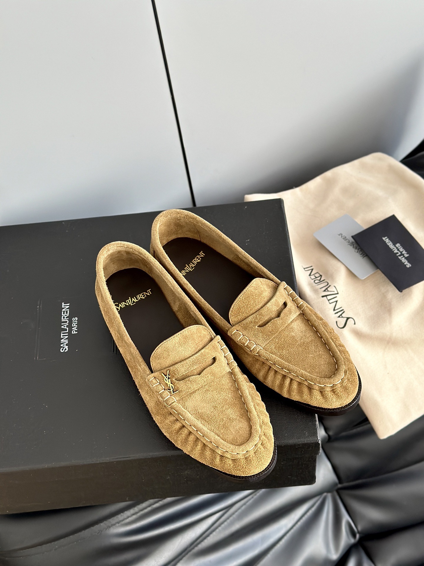 SAINT LAURENT 생로랑 YSL LE 로퍼 8