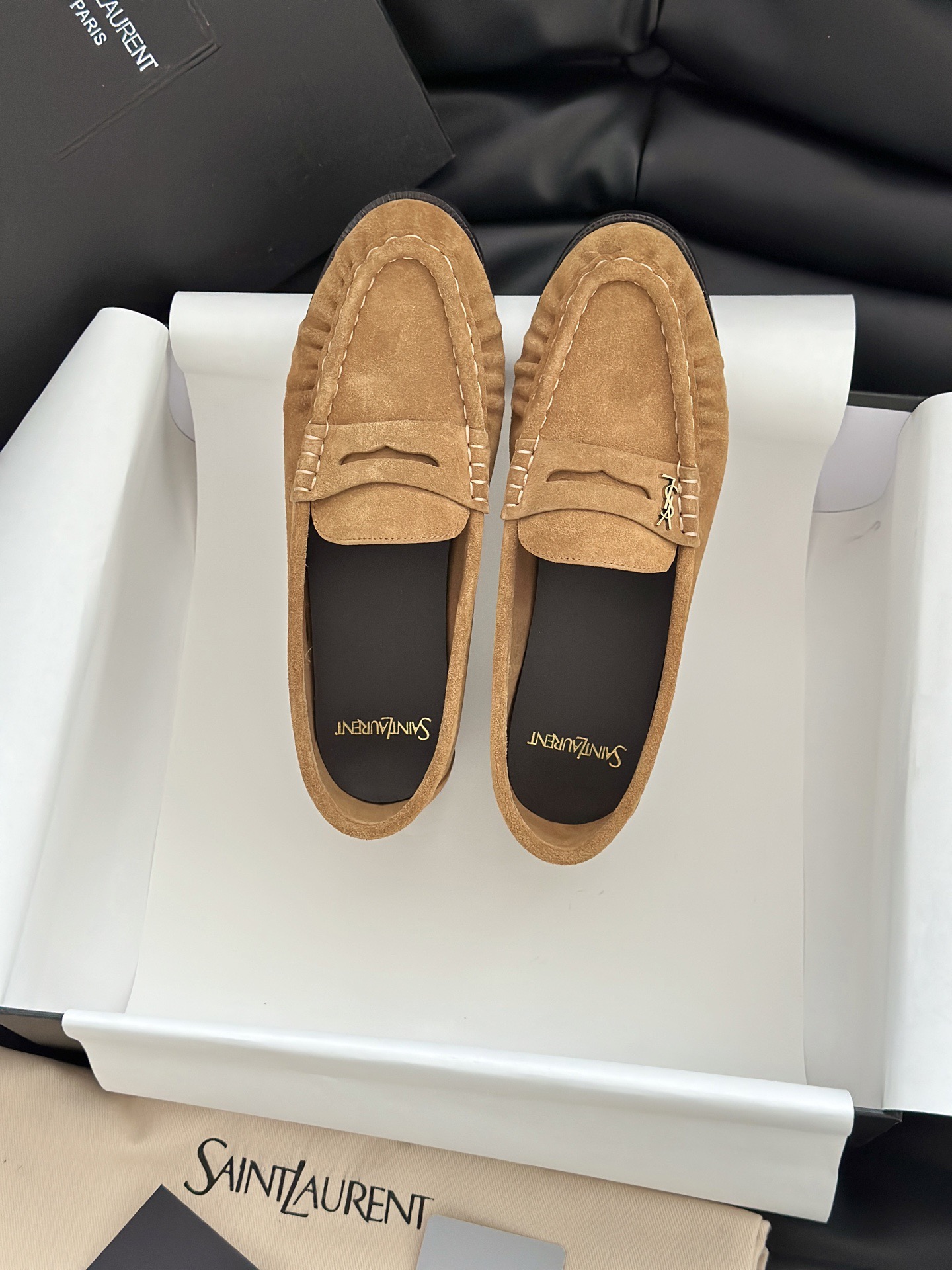 SAINT LAURENT 생로랑 YSL LE 로퍼 8