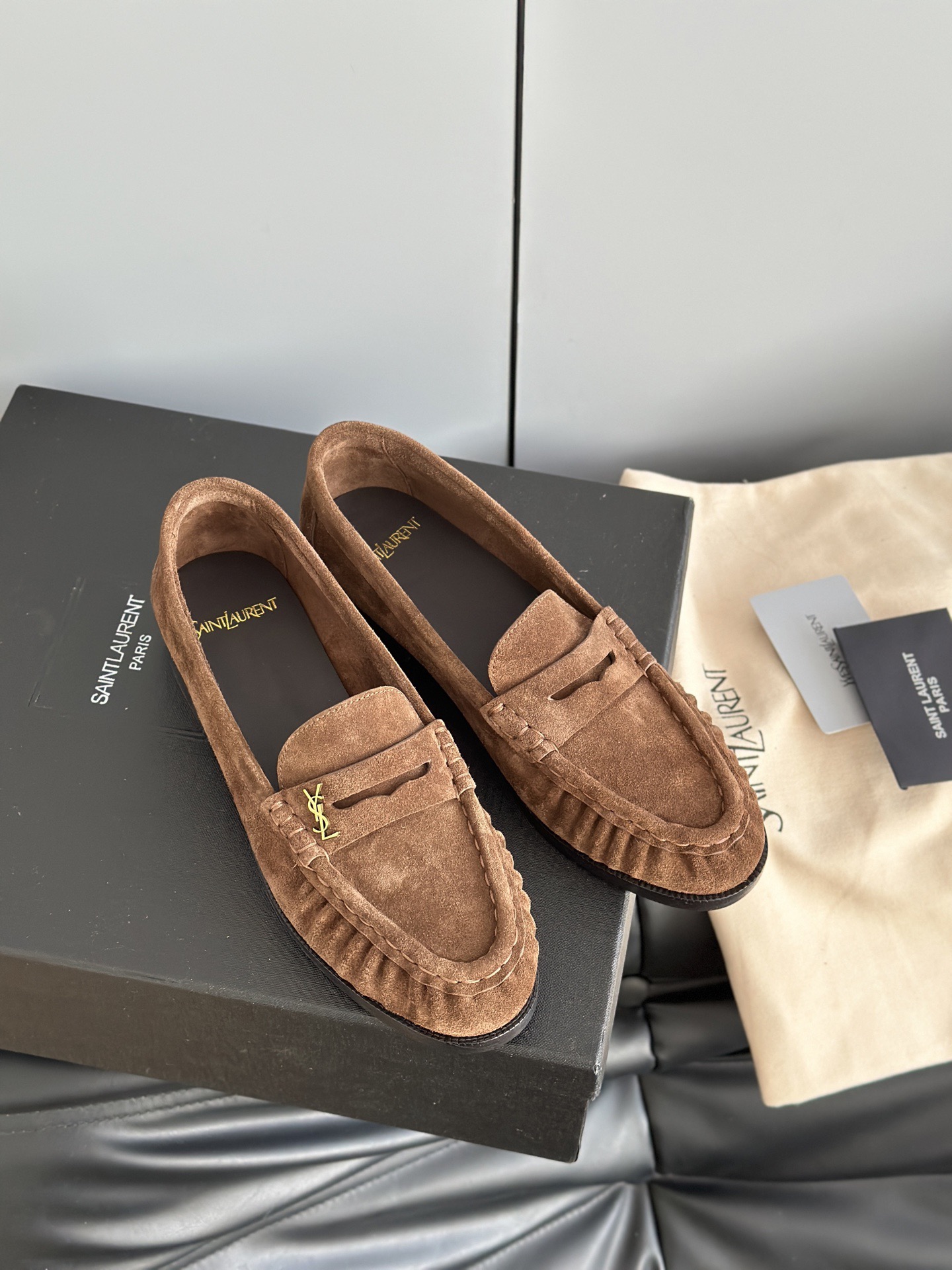 SAINT LAURENT 생로랑 YSL LE 로퍼 2