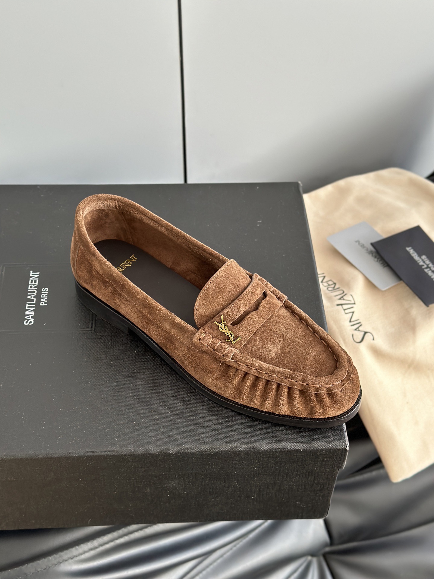 SAINT LAURENT 생로랑 YSL LE 로퍼 5