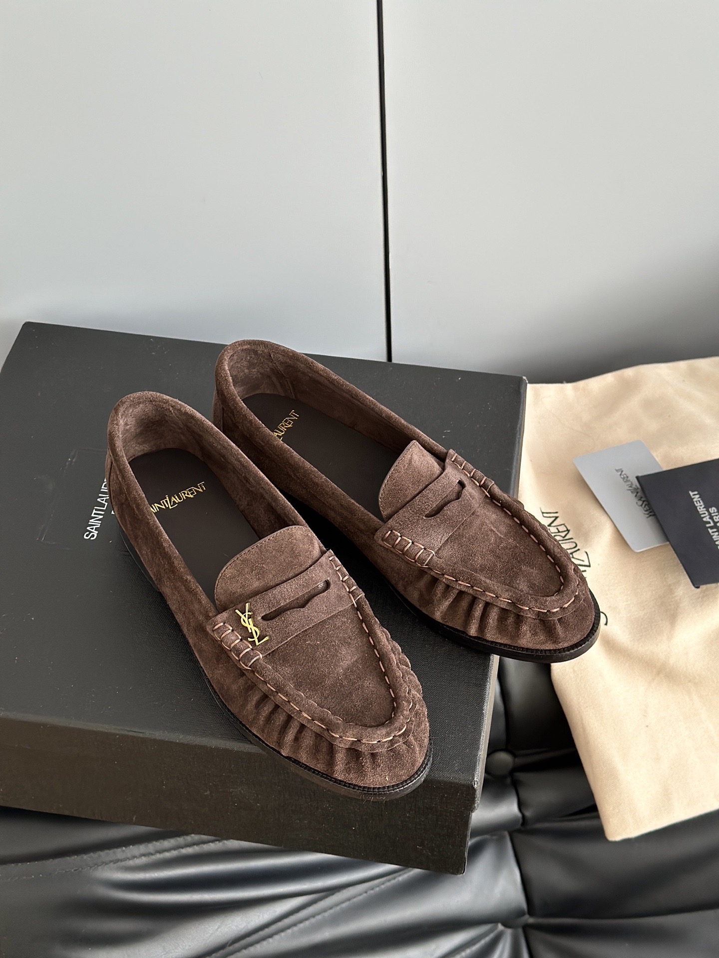 SAINT LAURENT 생로랑 YSL LE 로퍼 2