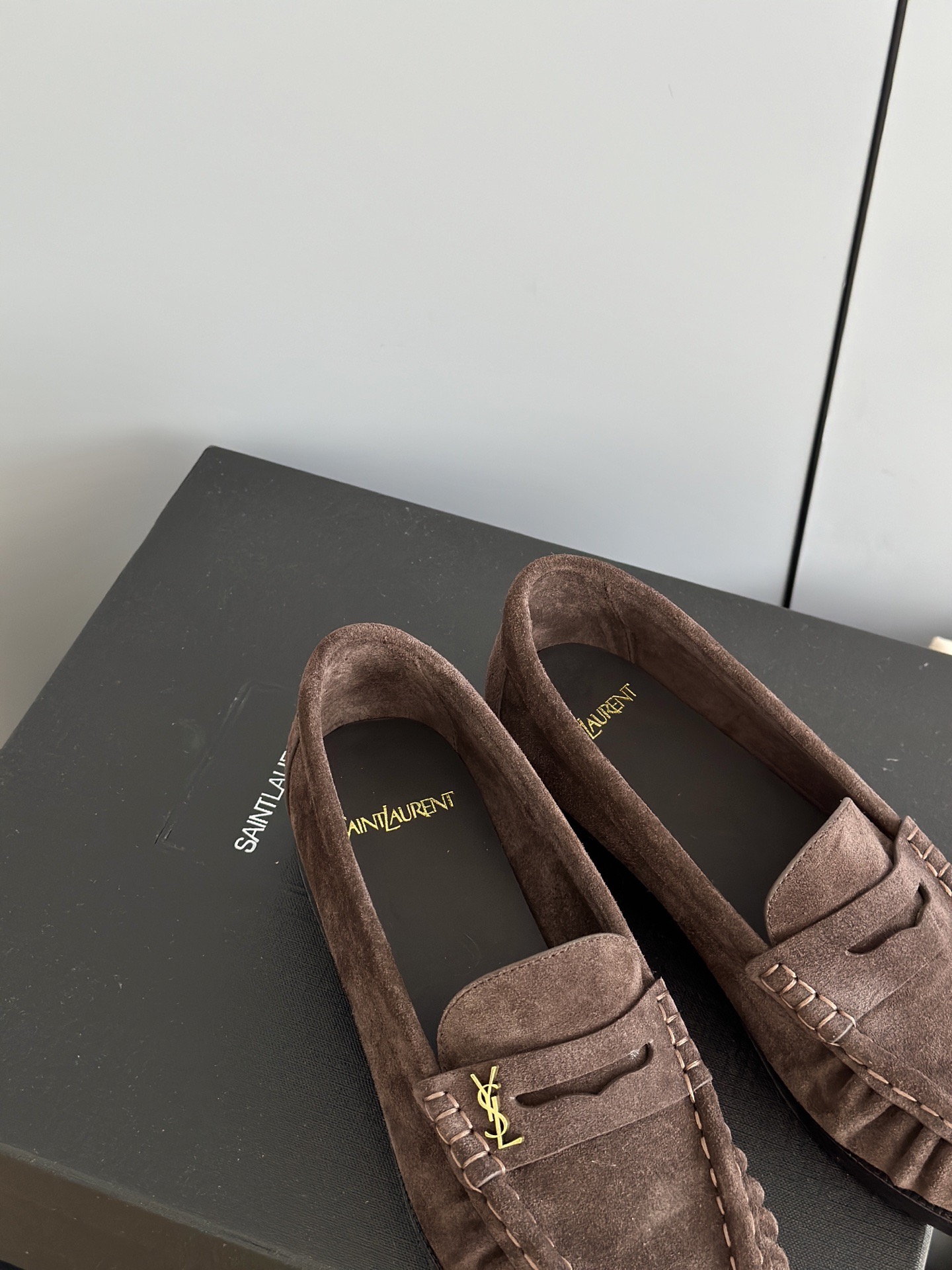 SAINT LAURENT 생로랑 YSL LE 로퍼 3