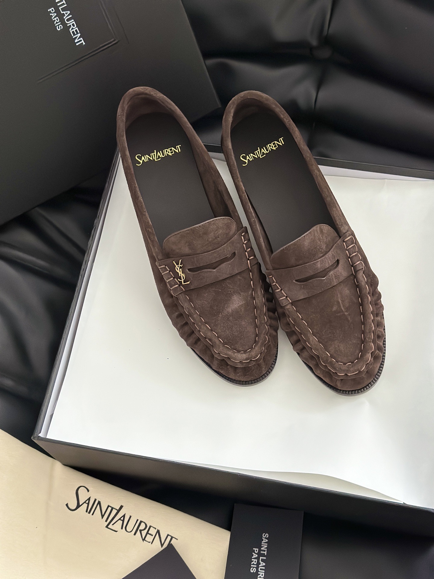 SAINT LAURENT 생로랑 YSL LE 로퍼 5