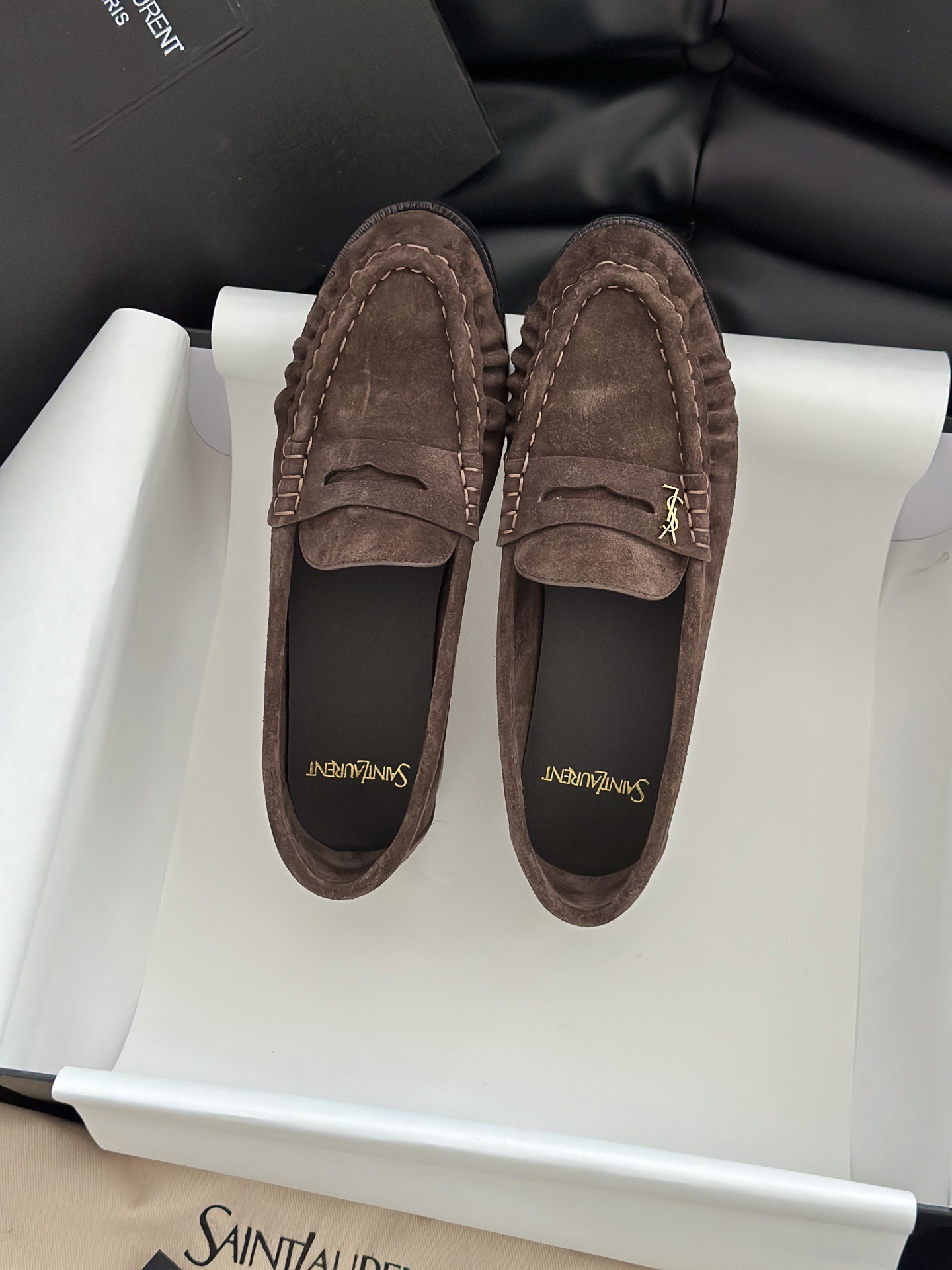 SAINT LAURENT 생로랑 YSL LE 로퍼 8