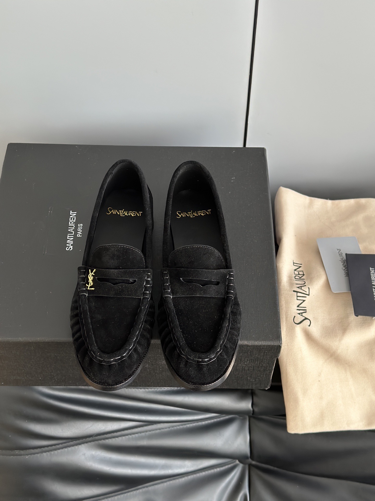 SAINT LAURENT 생로랑 YSL LE 로퍼 1