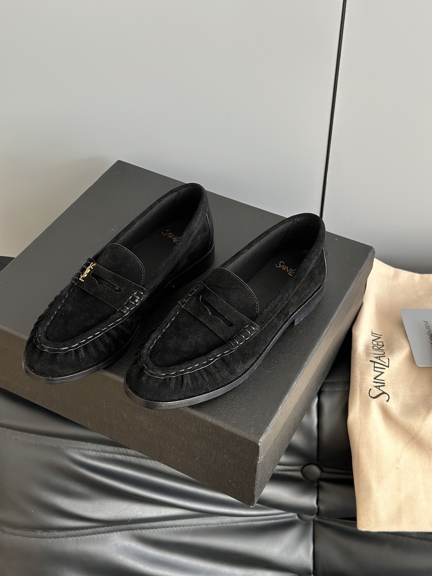 SAINT LAURENT 생로랑 YSL LE 로퍼 3