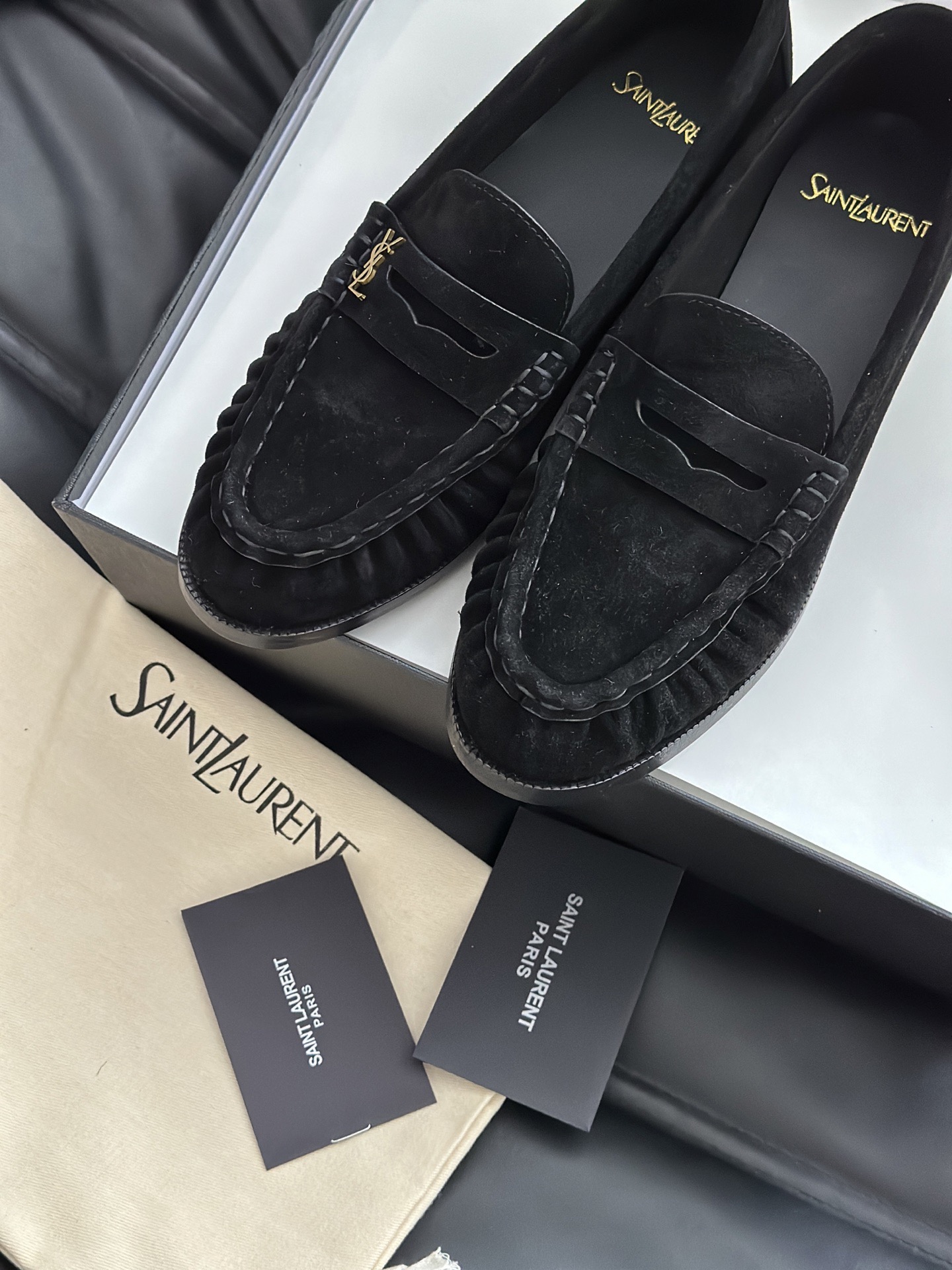 SAINT LAURENT 생로랑 YSL LE 로퍼 10