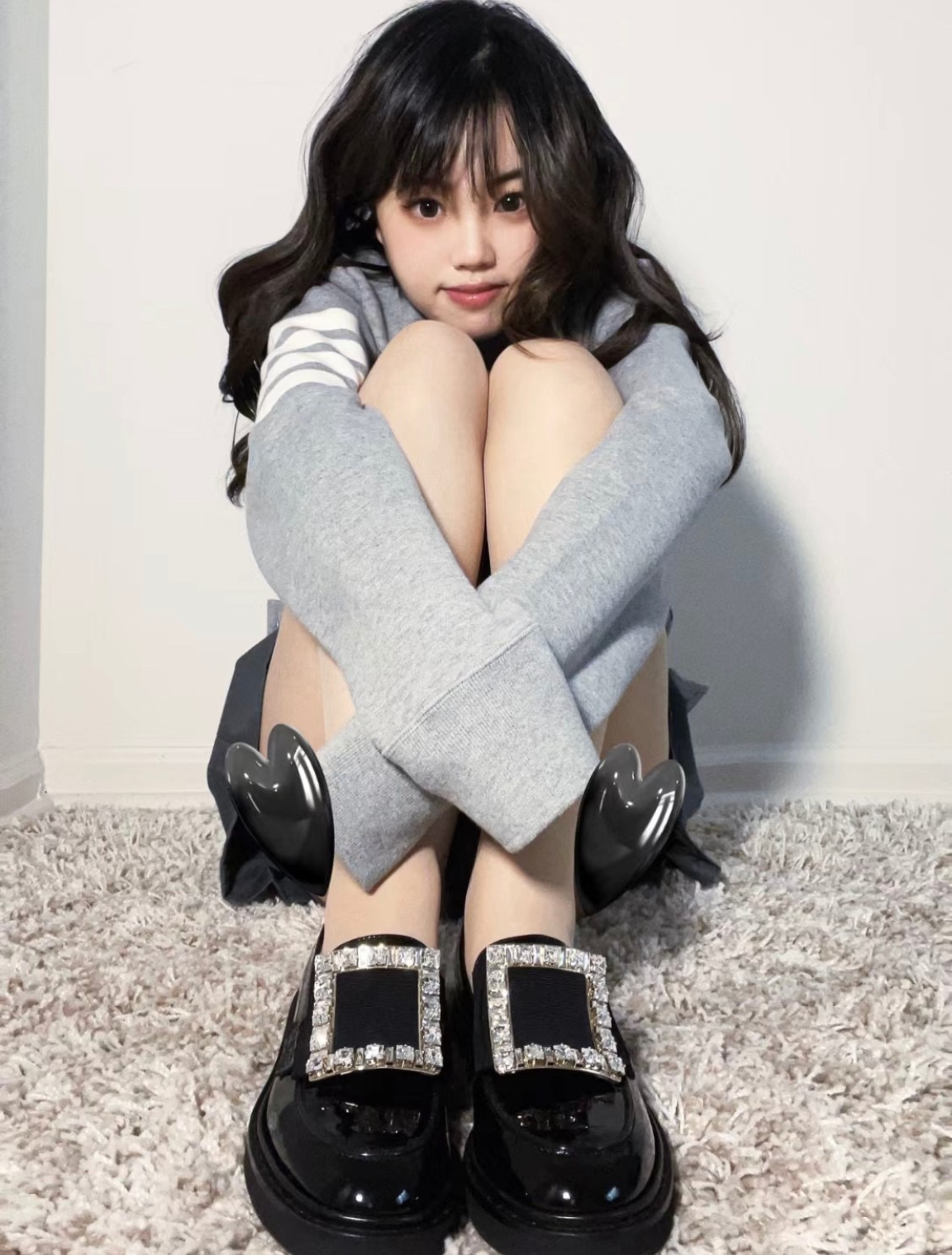 Roger Vivier 로저 비비에 벨 비비에 크리스탈 버클 페이턴트 로퍼 6