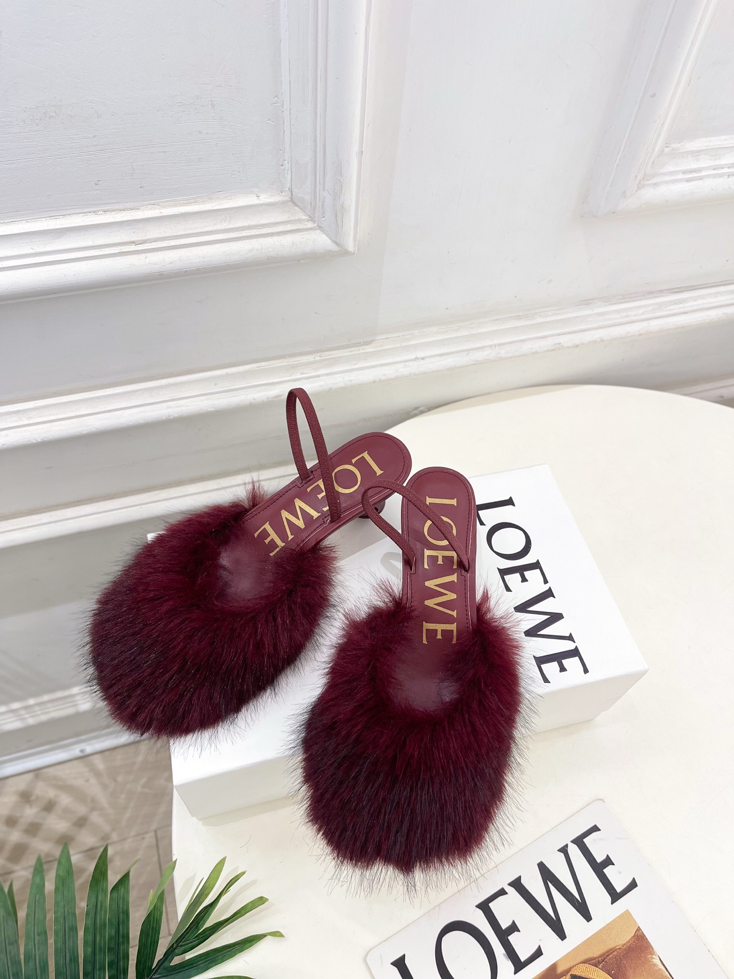 Loewe 로에베 폭스 퍼 토이 슬링백 힐 8