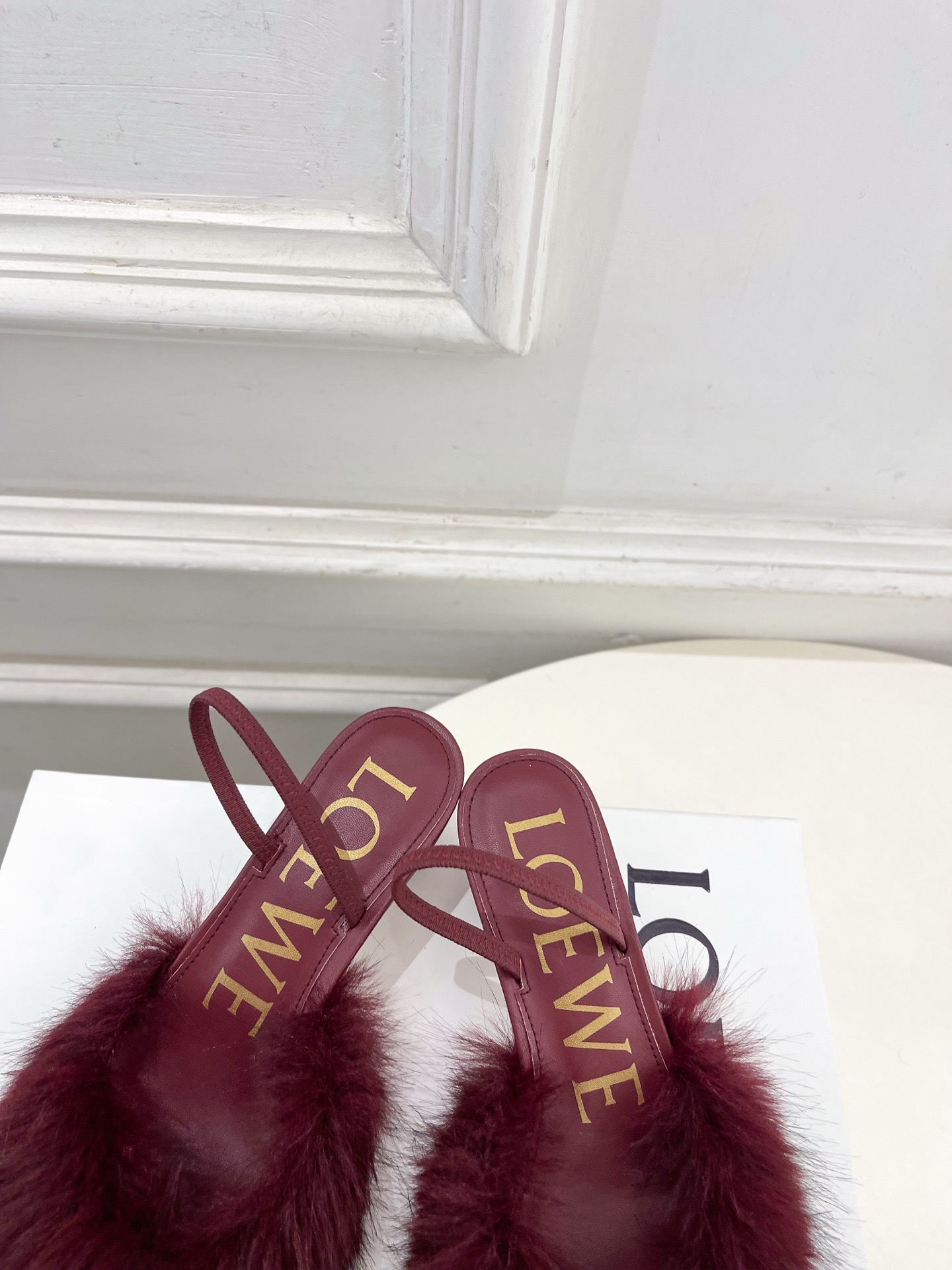 Loewe 로에베 폭스 퍼 토이 슬링백 힐 11