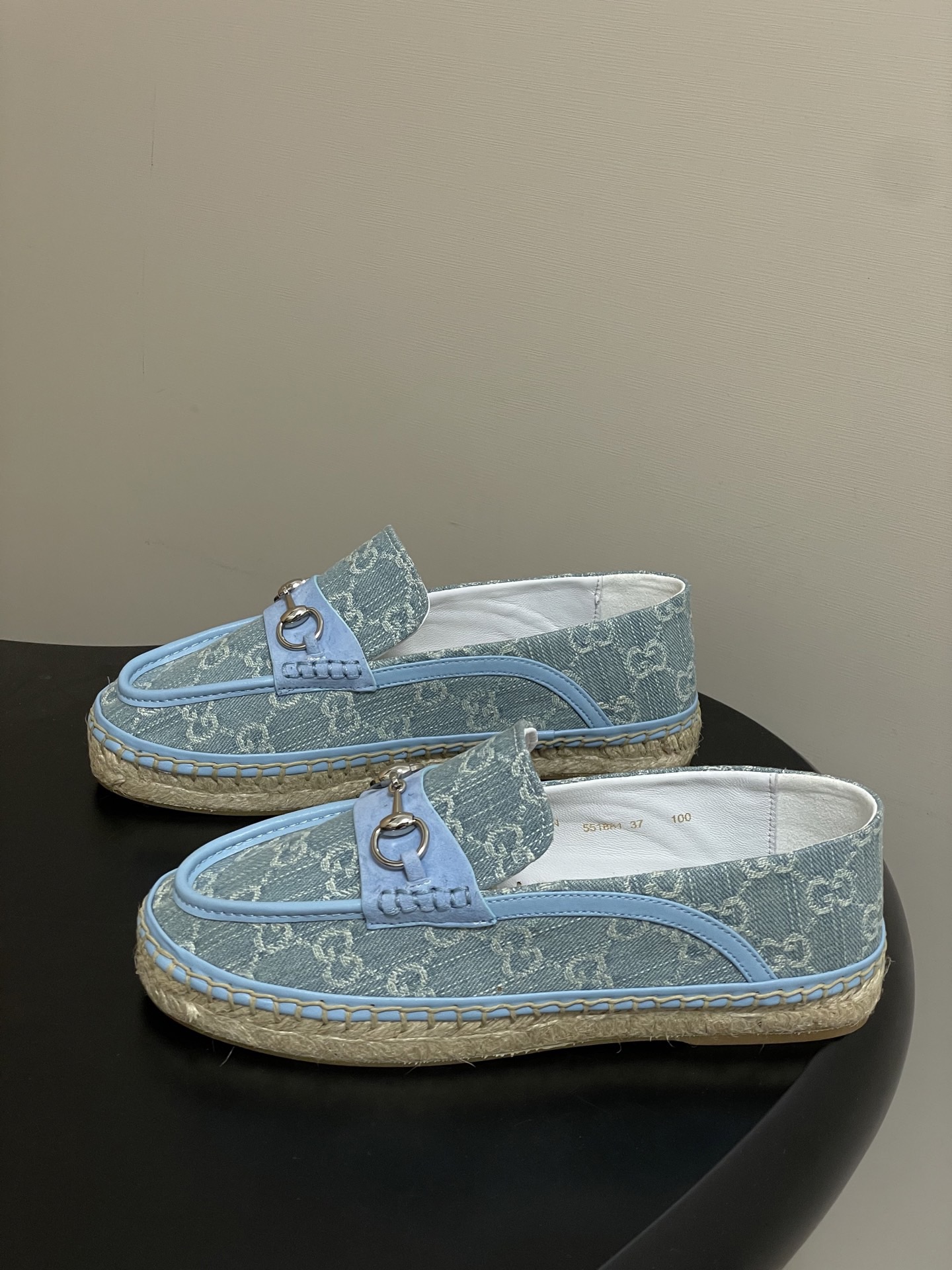 Gucci 구찌 GG 캔버스 홀스빗 에스파드류 로퍼 3