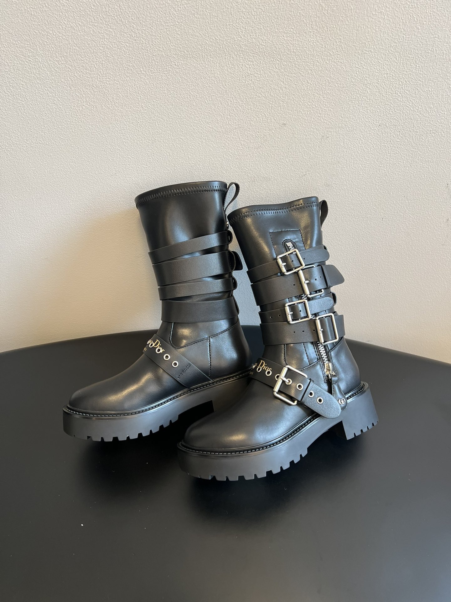 Dior 디올 모터사이클 버클 롱부츠 6