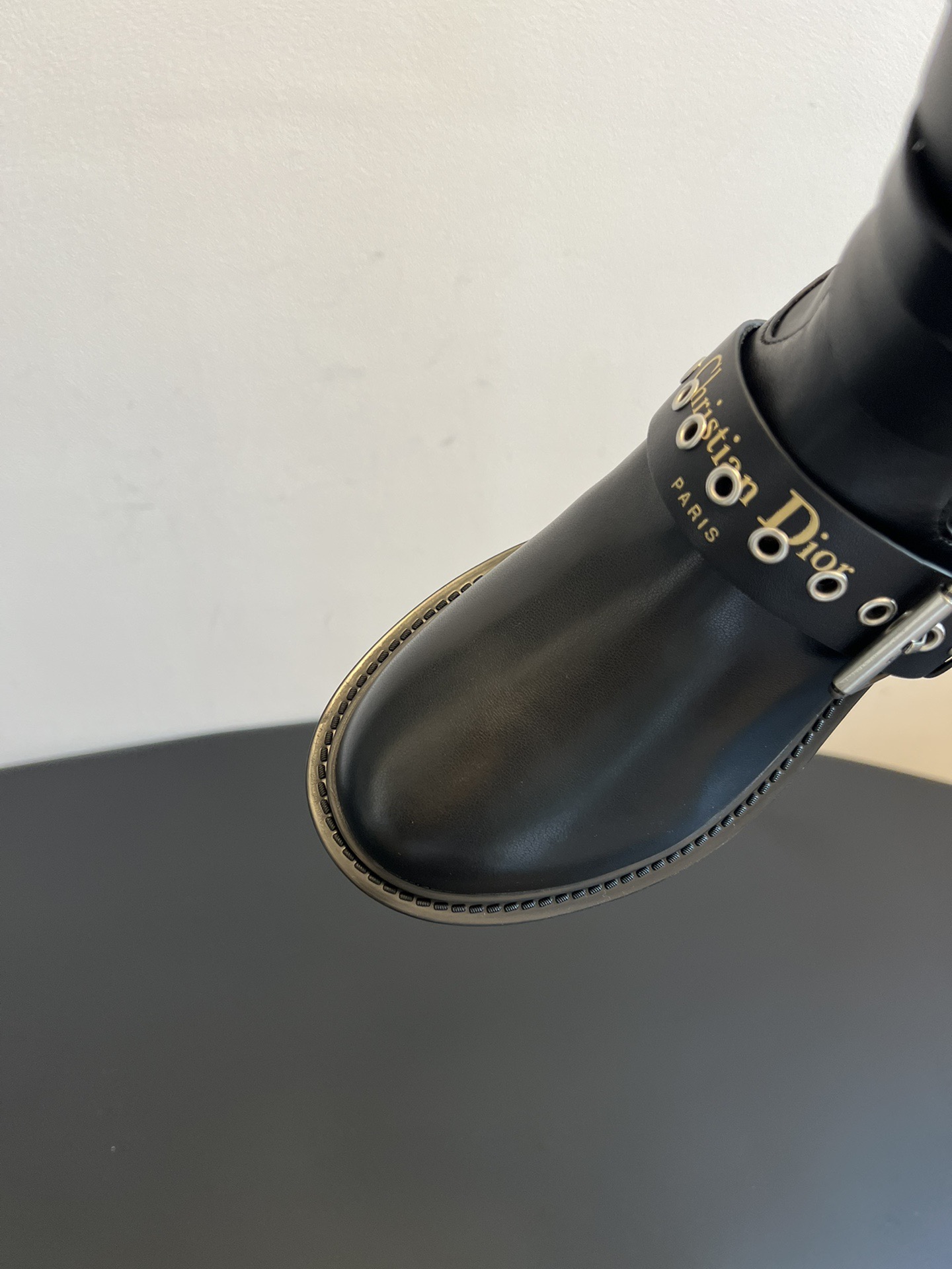 Dior 디올 모터사이클 버클 롱부츠 9