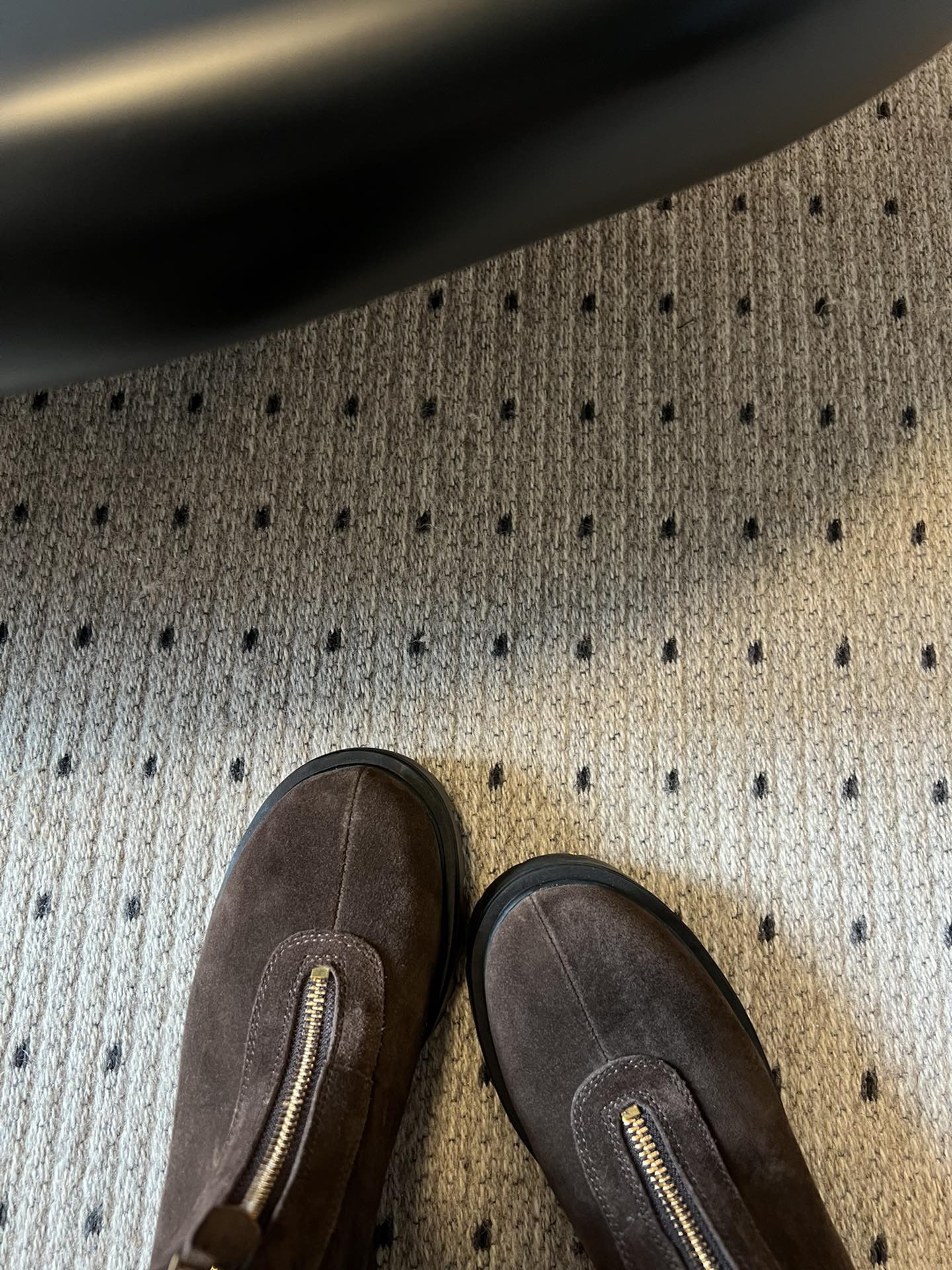 Prada 프라다 모노리스 스웨이드 플랫폼 앵클부츠 8