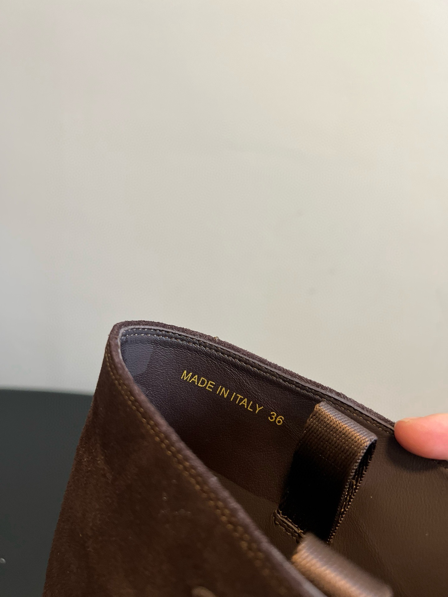 Prada 프라다 모노크롬 러버솔 레더 롱부츠 5