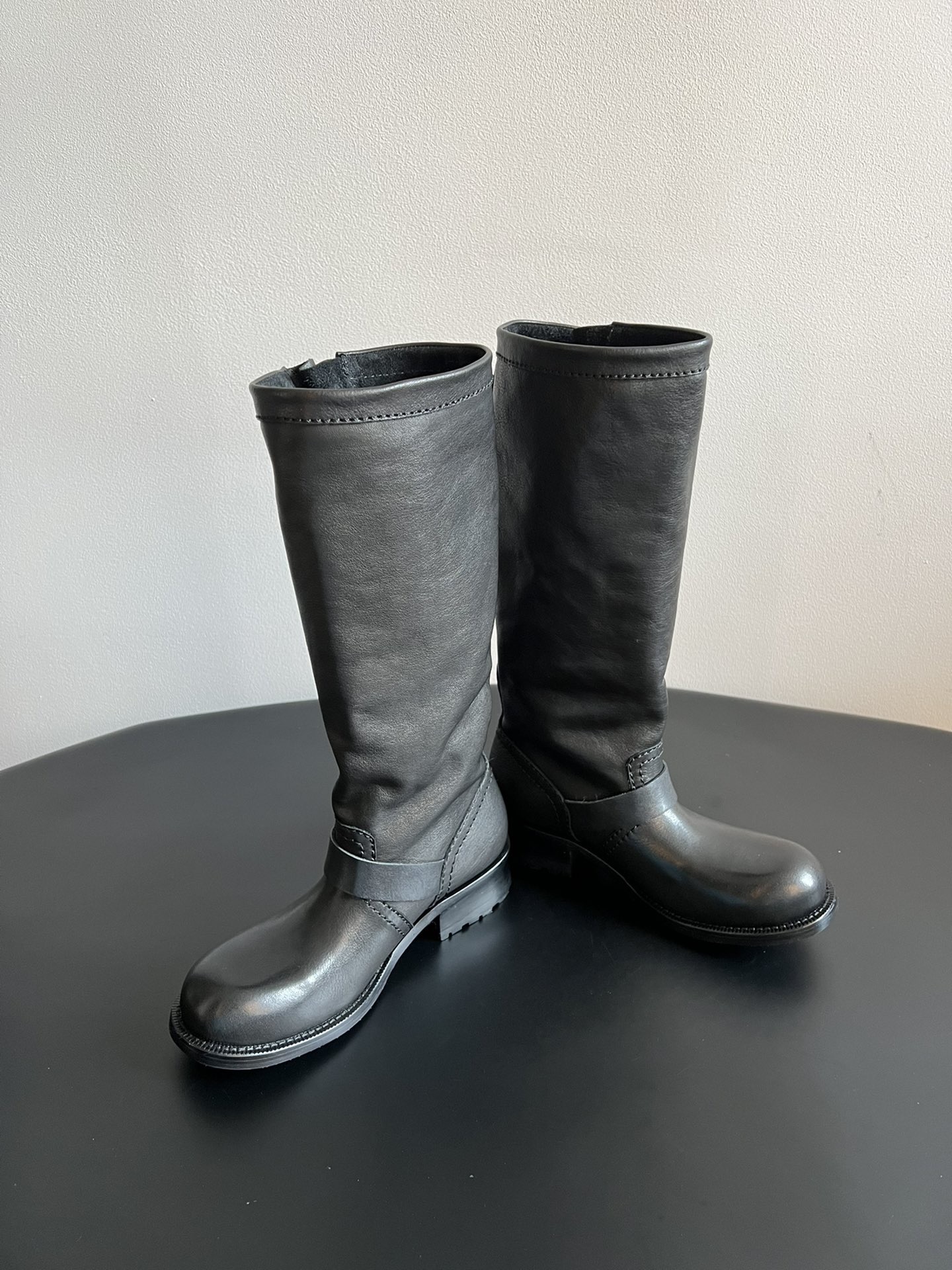 Prada 프라다 레더 버클 롱부츠 5