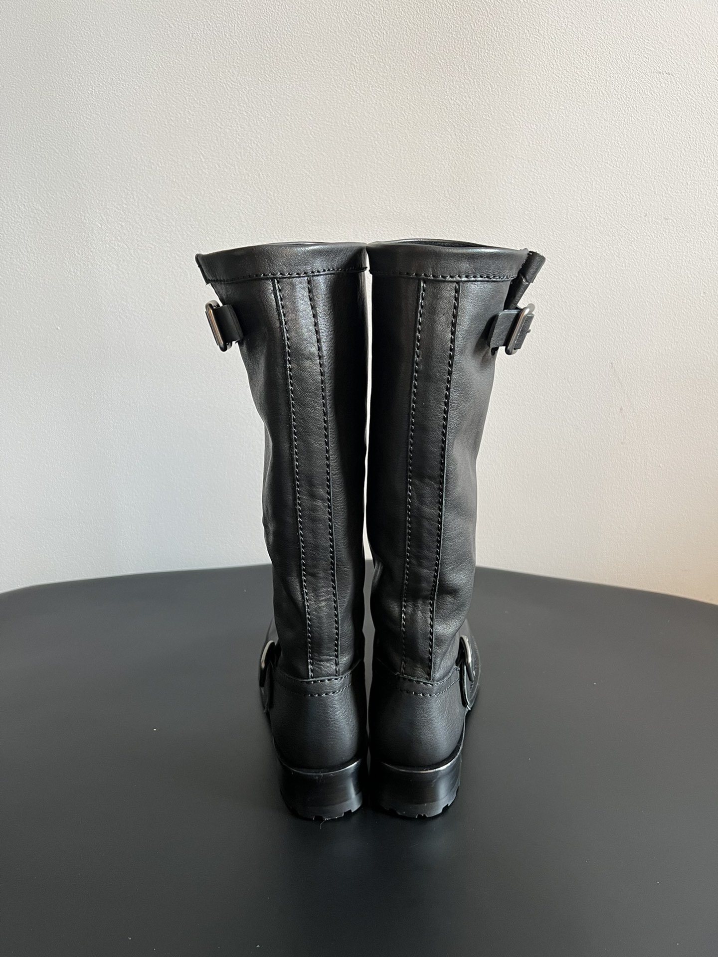 Prada 프라다 레더 버클 롱부츠 6