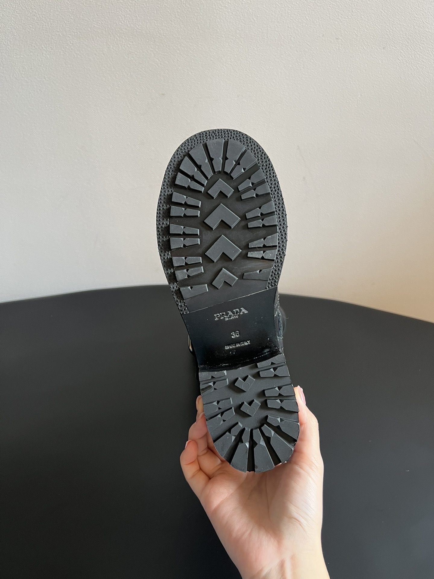 Prada 프라다 레더 버클 롱부츠 7