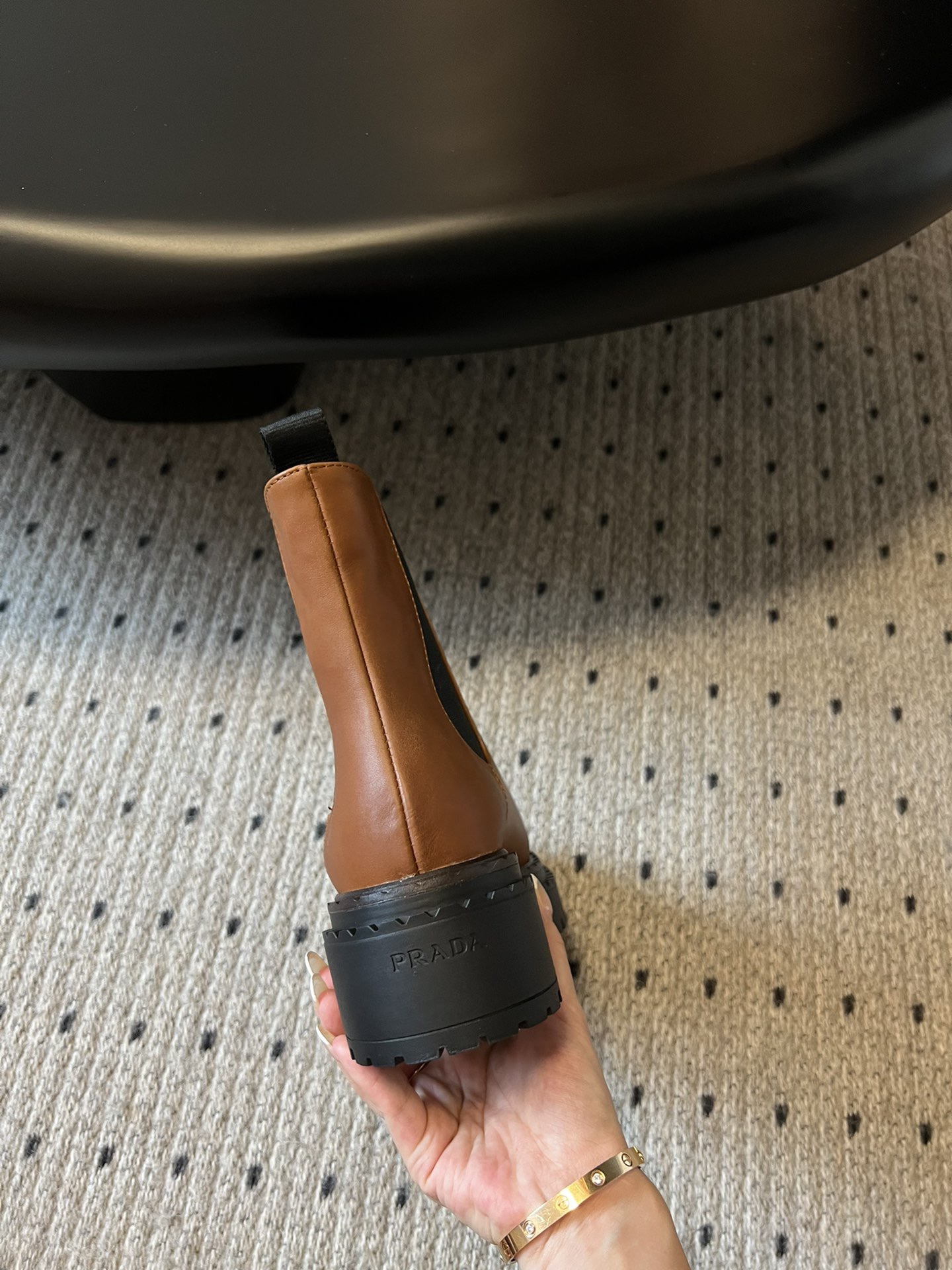 PRADA 프라다 러버솔 첼시 부츠 11