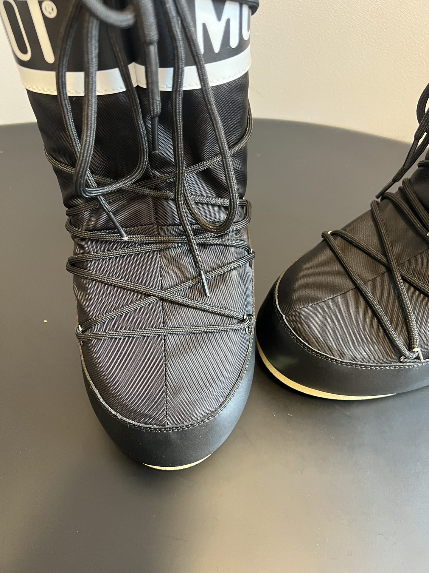 MOON BOOT 문부트 클래식 블랙 스노우부츠 6