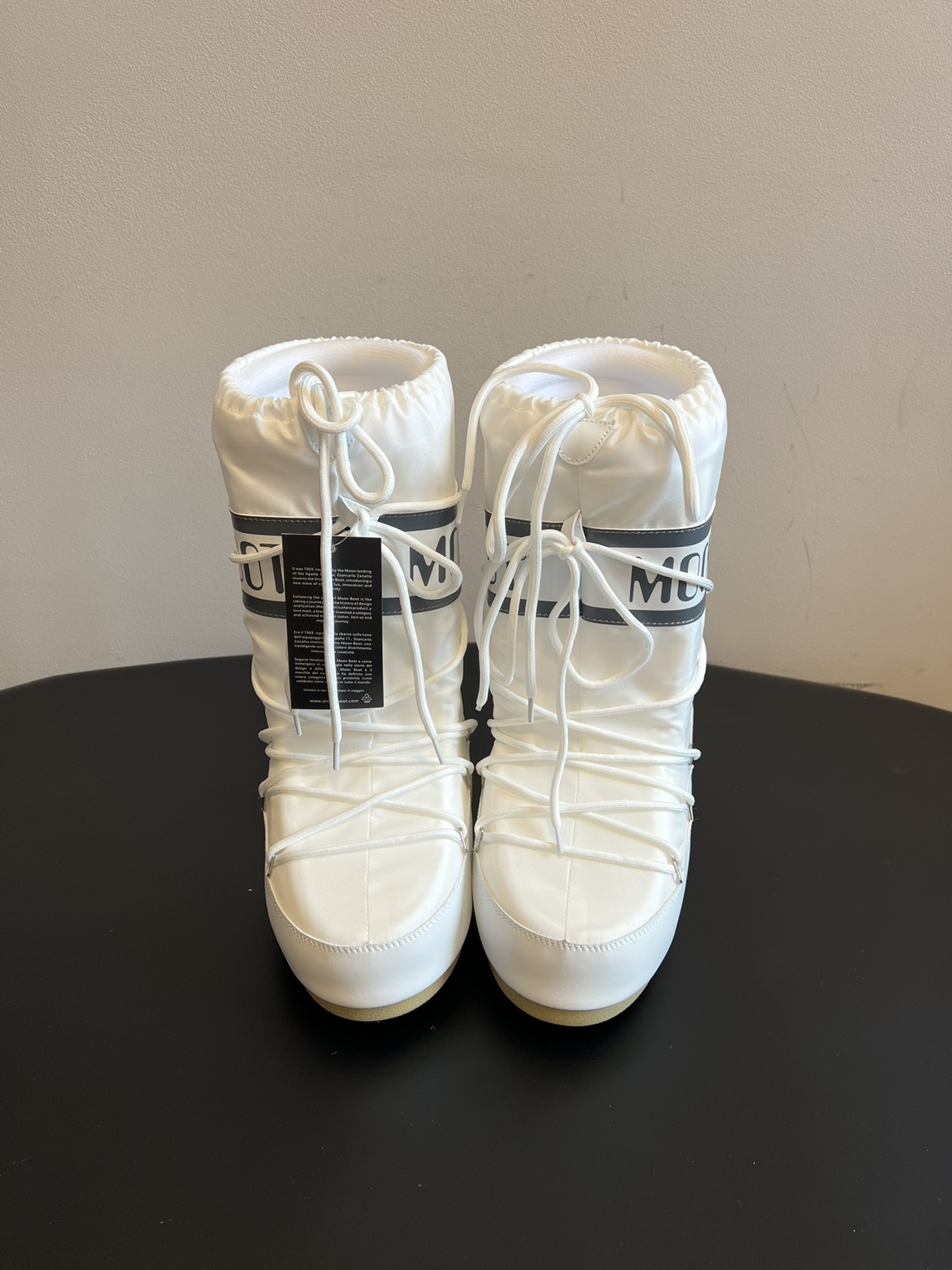 MOON BOOT 문부트 클래식 블랙 스노우부츠 4