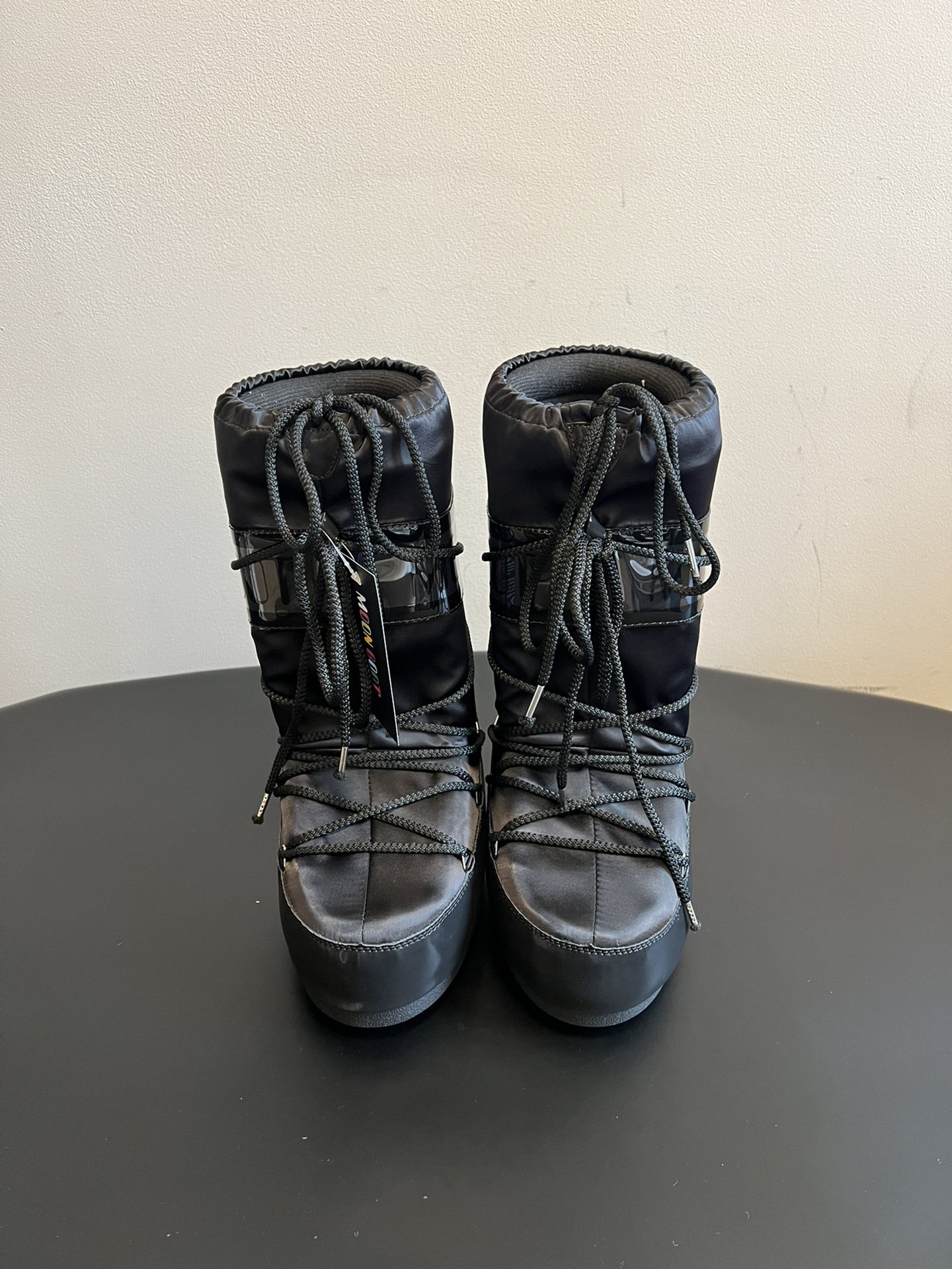 MOON BOOT 문부트 클래식 블랙 스노우부츠 4