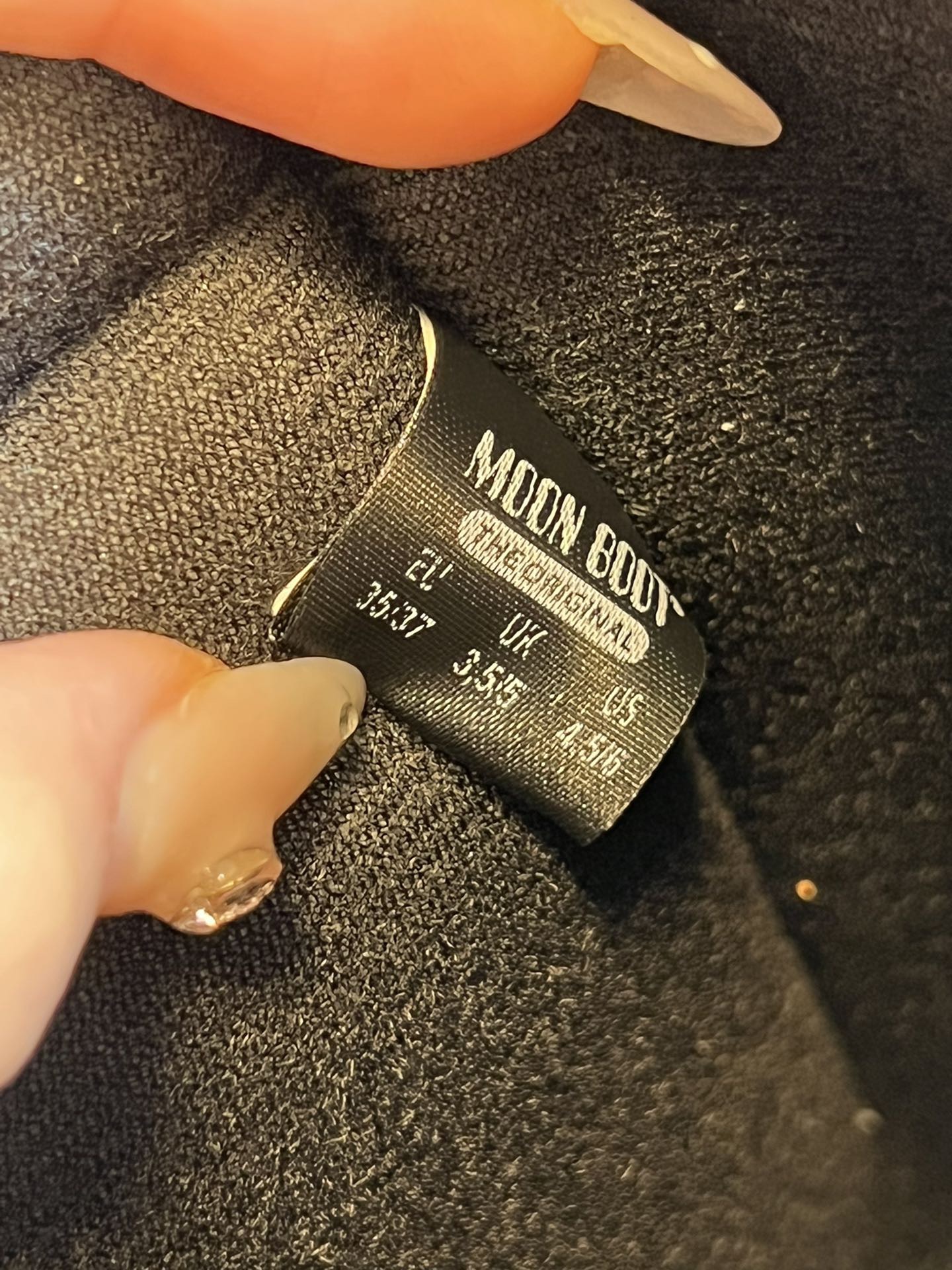 MOON BOOT 문부트 클래식 블랙 스노우부츠 12